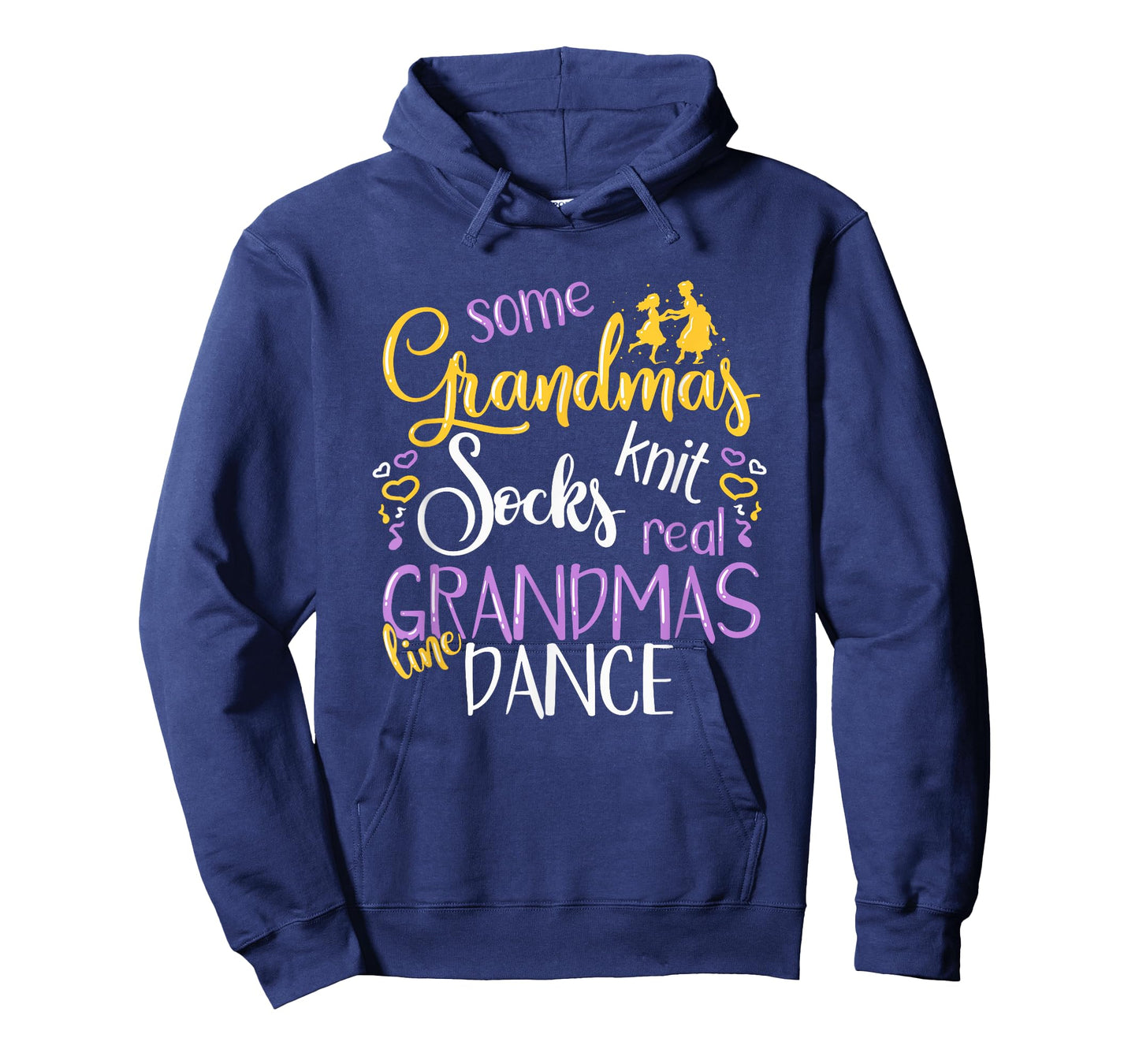 Real Grandmas Line Dance Gift Funny Grandma Line Dancing T-Shirt