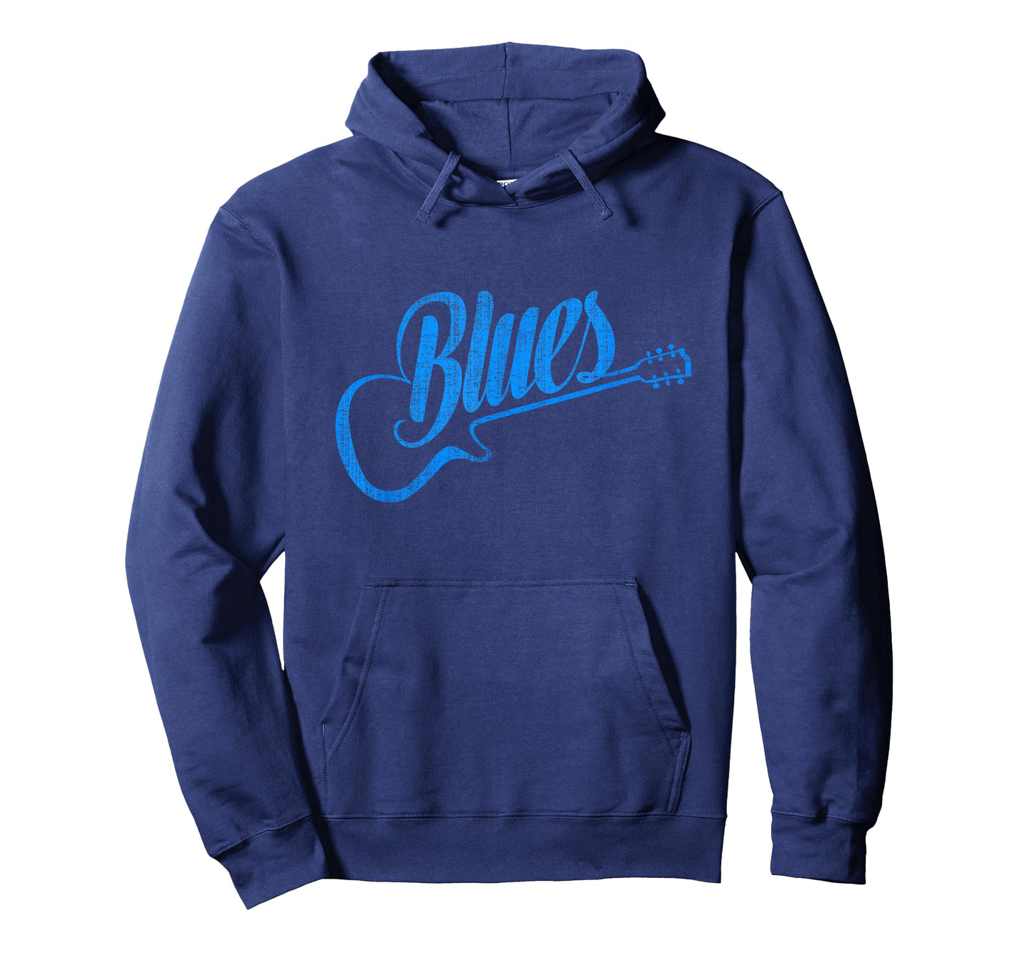 Blues Music Blue Guitar Vintage T-Shirt