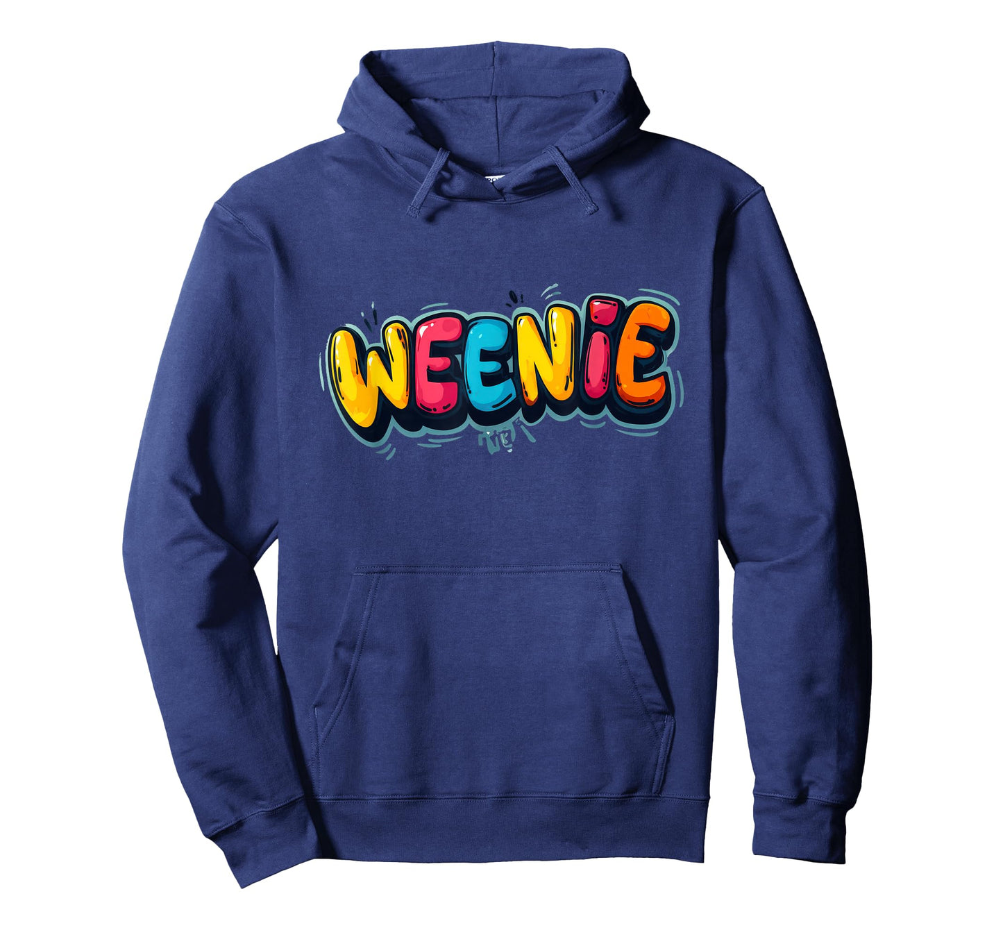 Funny Multicolor Weenie Speech T-Shirt