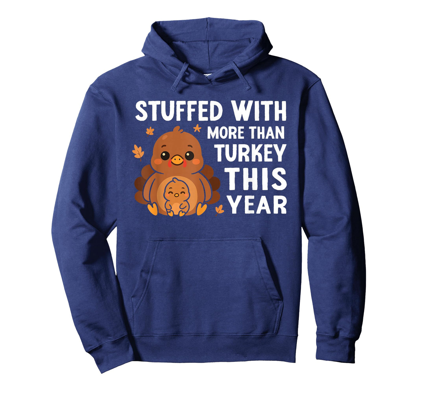 Stuffed with More Than Turkey Thanksgiving Baby Announcement T-Shirt