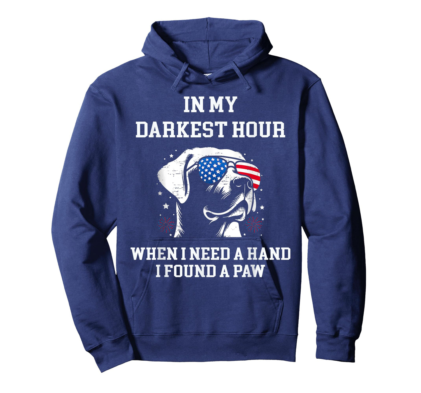 in my darkest hour when i needed a hand i found a paw T-Shirt