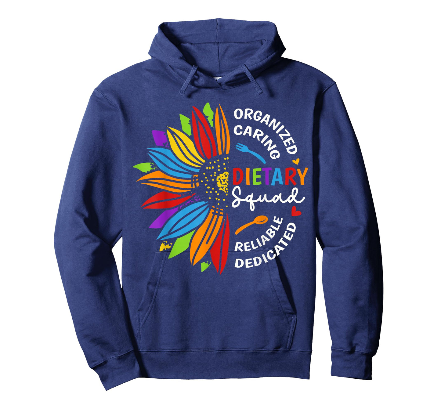 Dietary Squad Sunflower Appreciation Dietary Worker T-Shirt