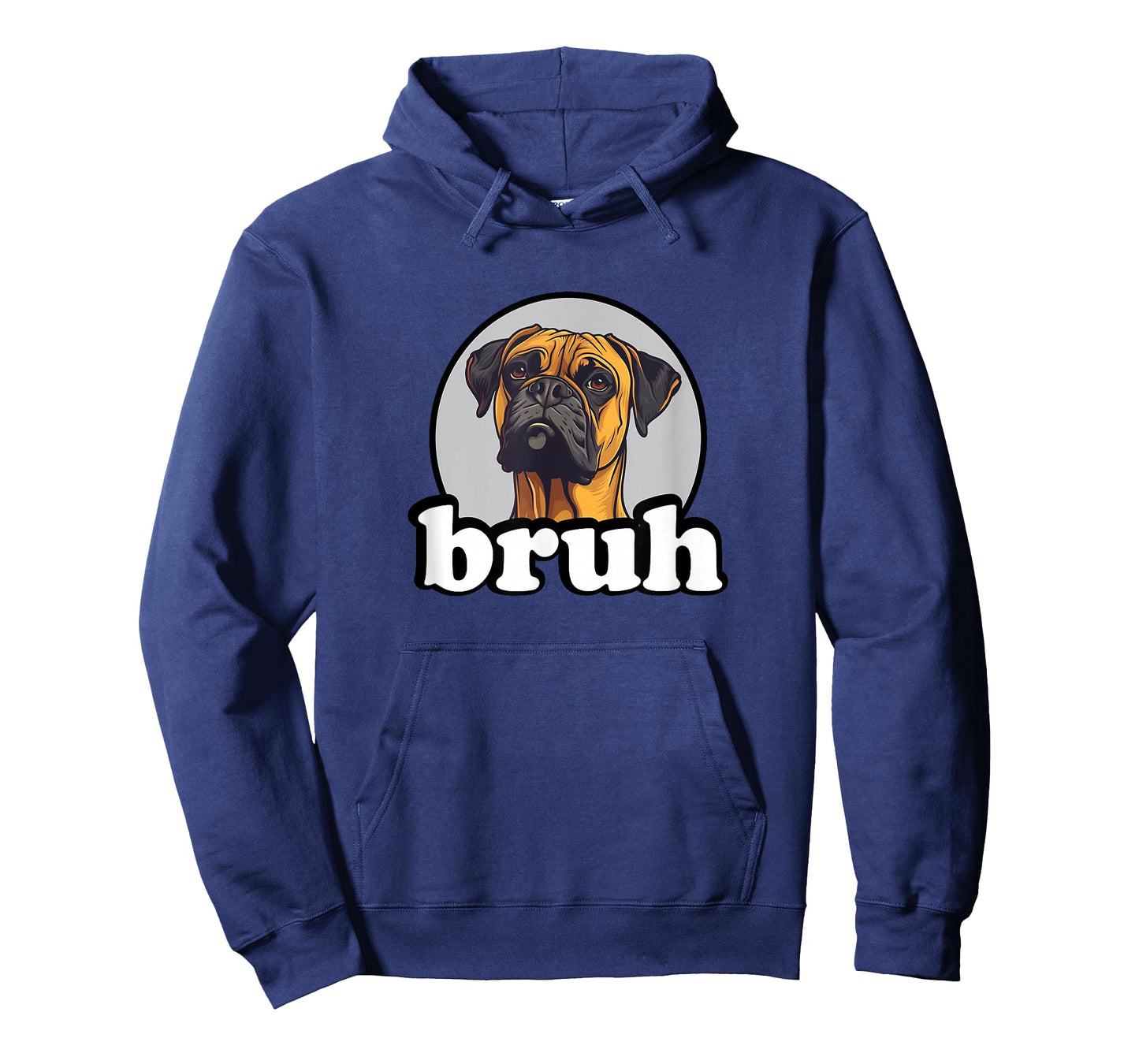 Boys Girls Cute Funny Bruh Kids Boxer Dog Lover T-Shirt