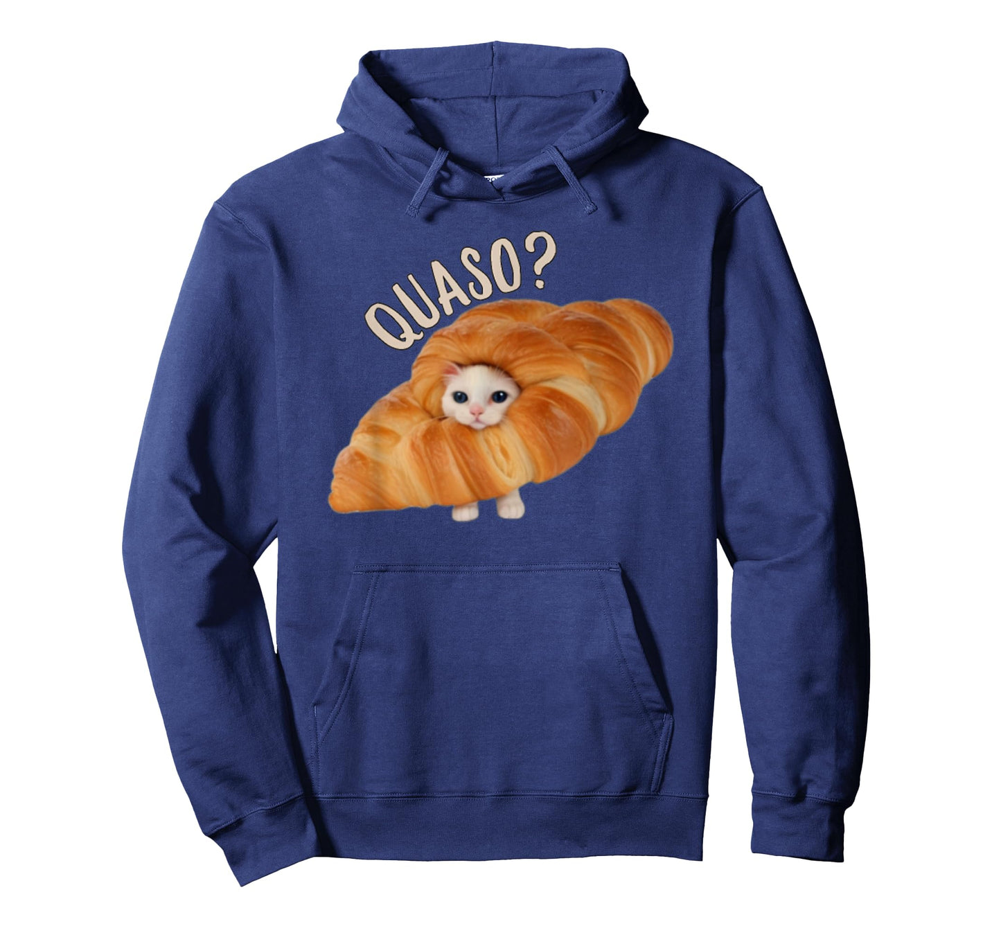 Funny Croissant Quaso Meme Cat Cake Pet Lover Men Women T-Shirt