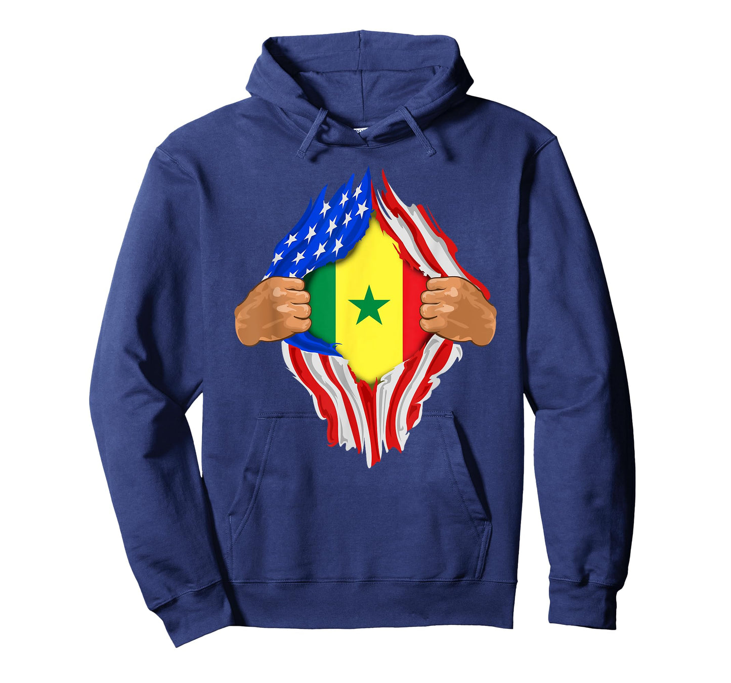 Senegalese Blood Inside Me | Senegal Flag Gift T-Shirt