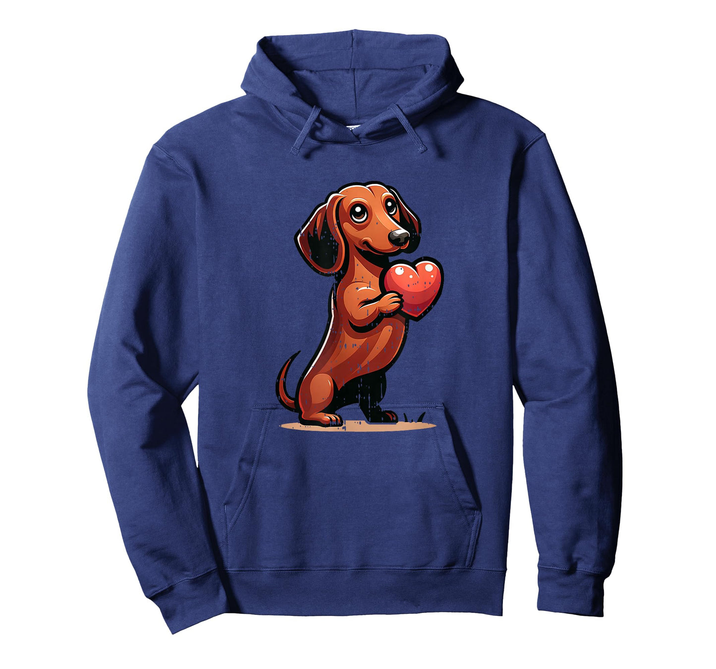 Cute Dachshund Valentines Day Heart Lover Dog Mom Dad Women T-Shirt