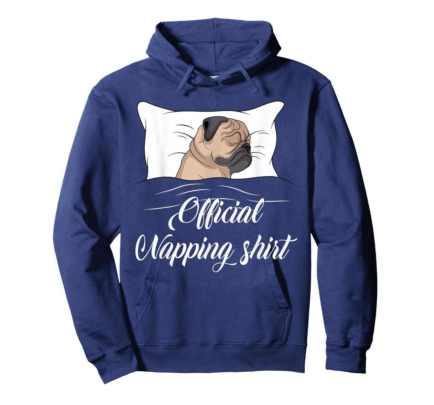 Sleeping Pug Pyjamas Gift Official Napping T-Shirt