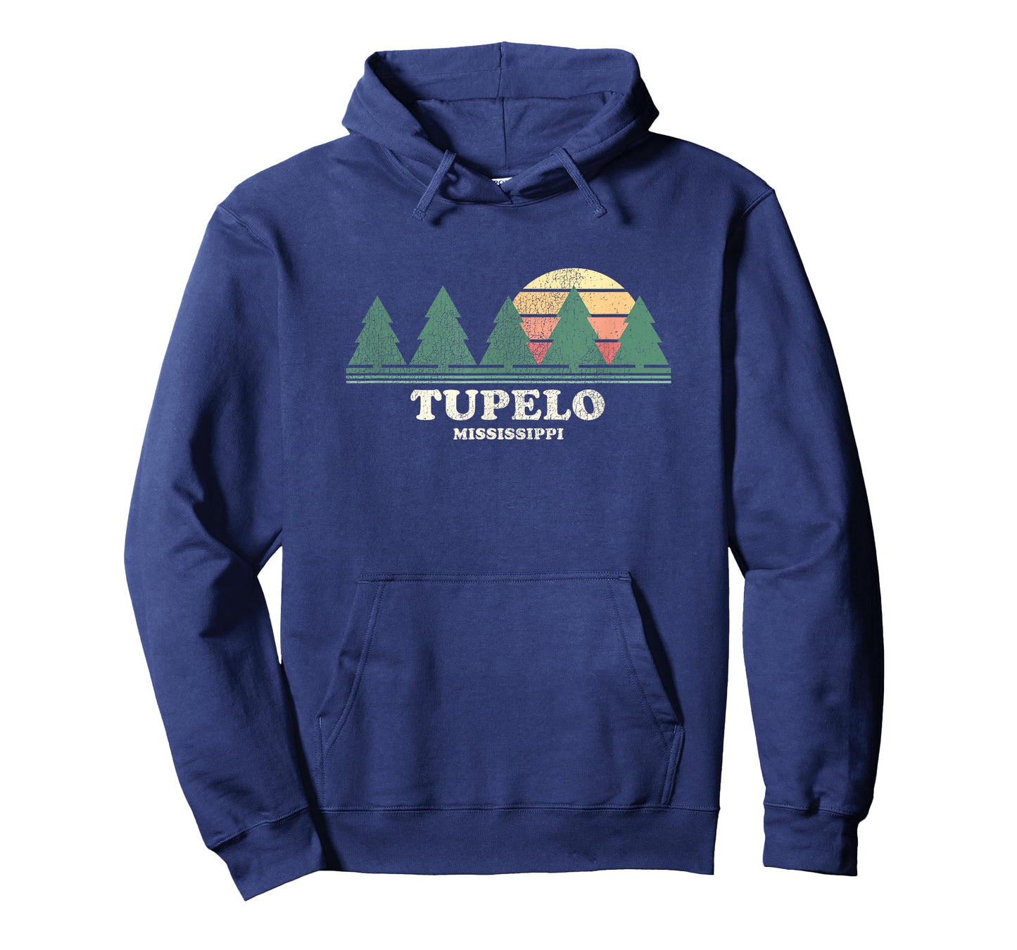 Tupelo MS Vintage Throwback Tee Retro 70s Design T-Shirt