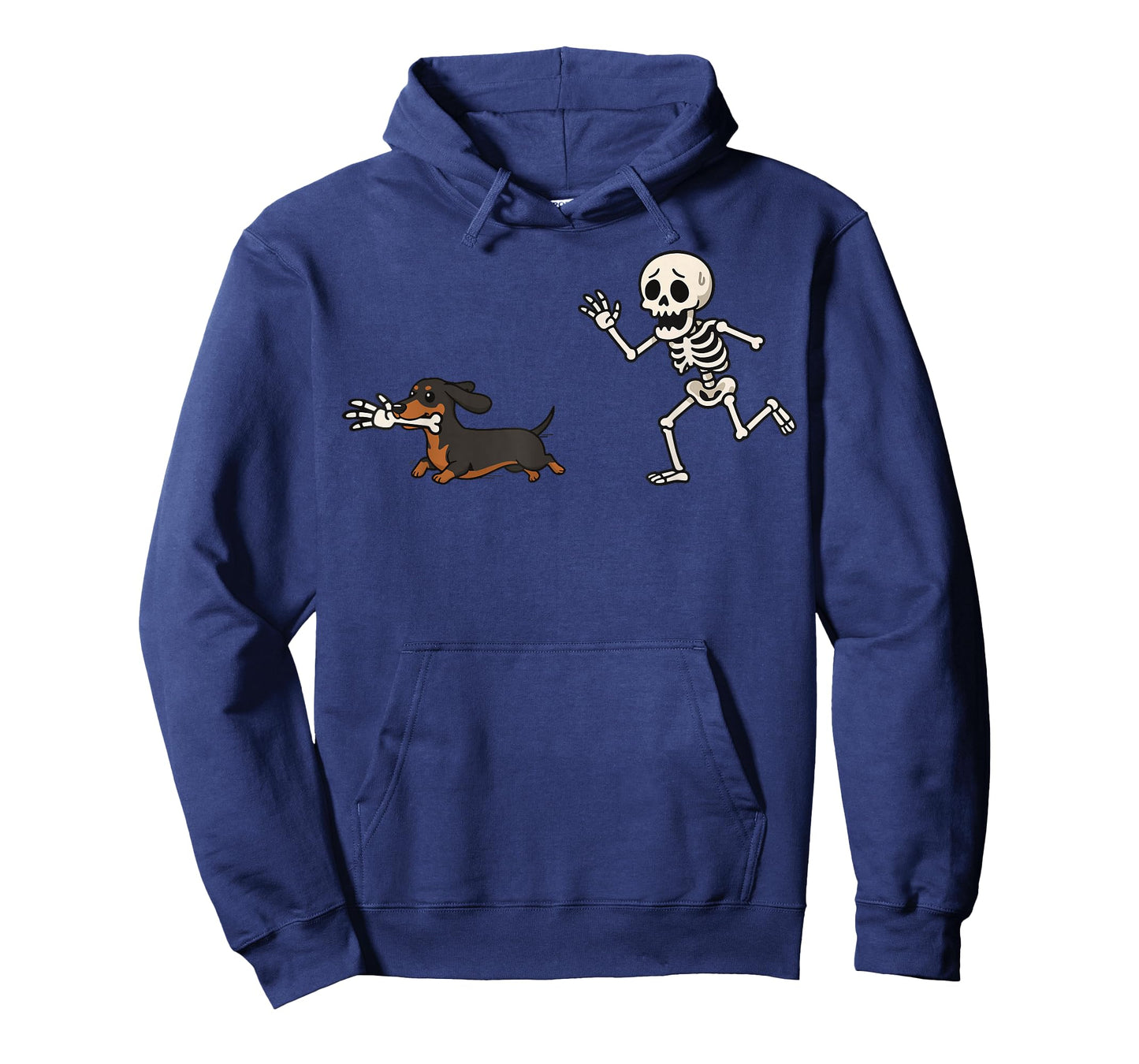 Dachshund Skeleton Hand Halloween T-Shirt