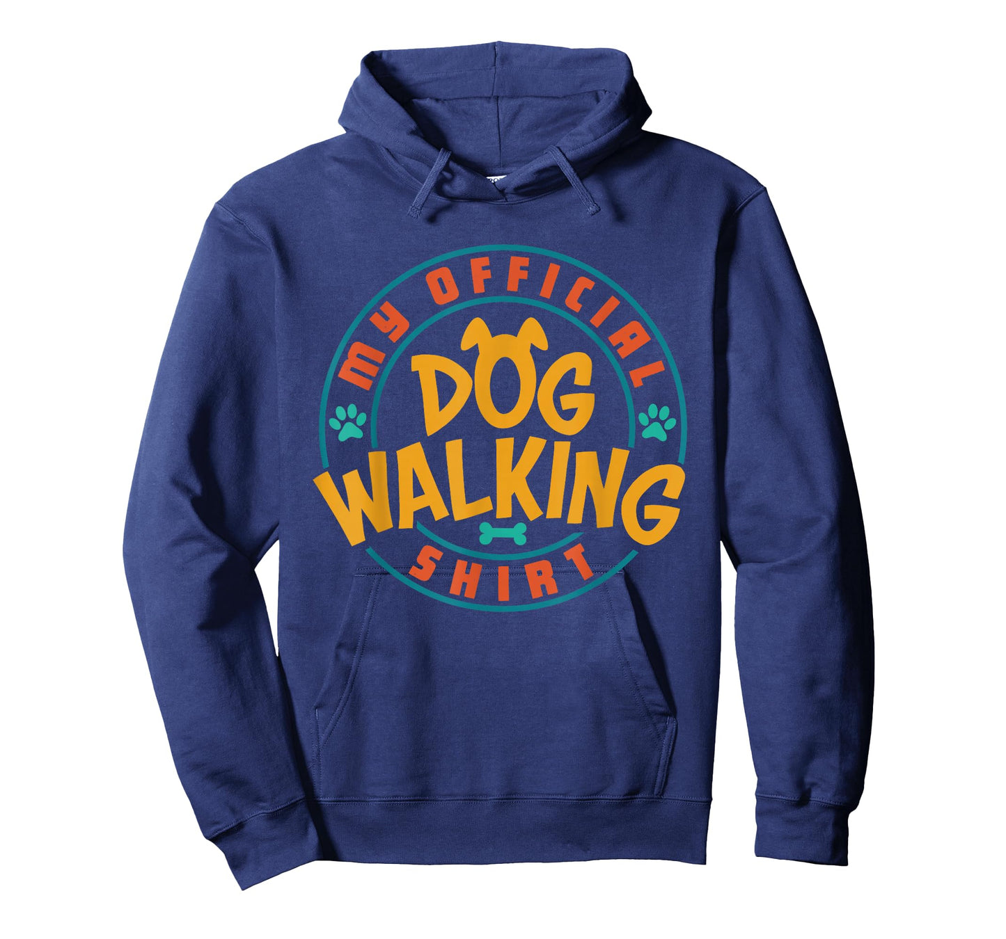 Dog Walker My Official Dog Walking Shirt Pet Lover Owner T-Shirt