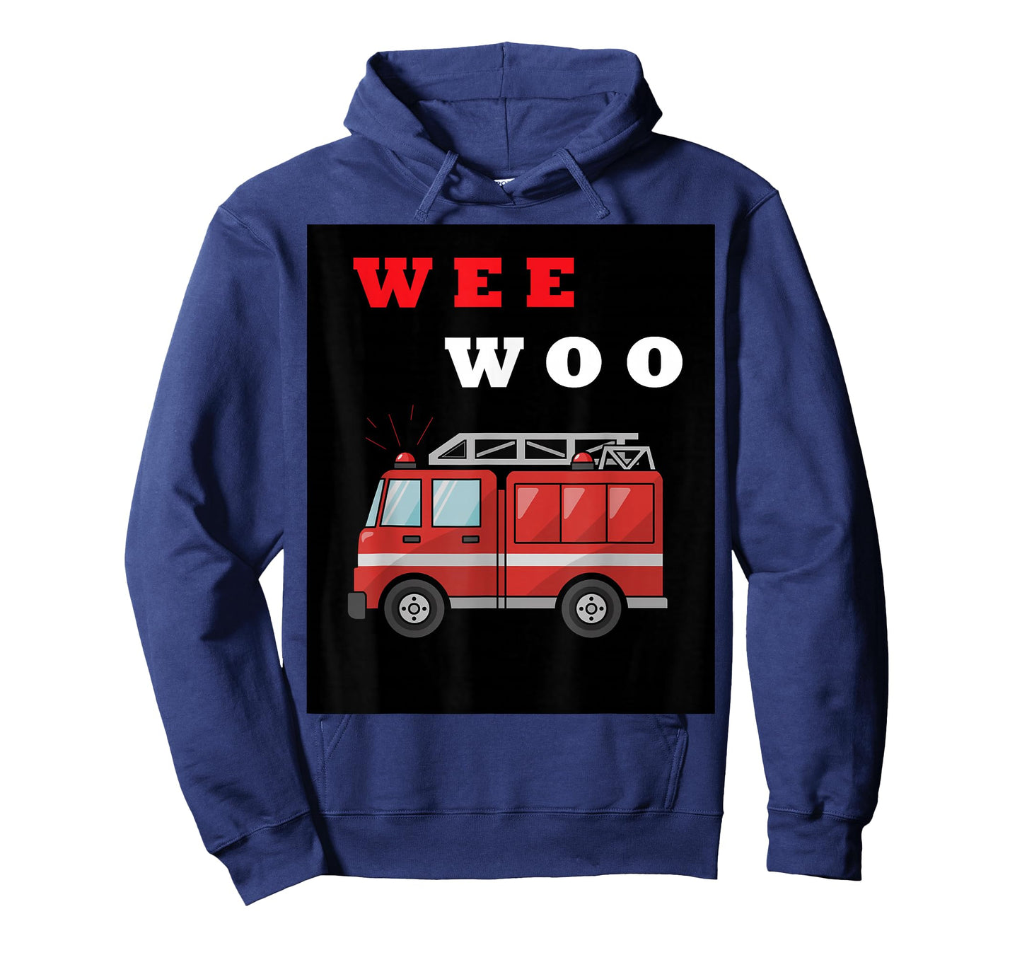 Wee Woo fire truck Funny Gift T-Shirt T-Shirt