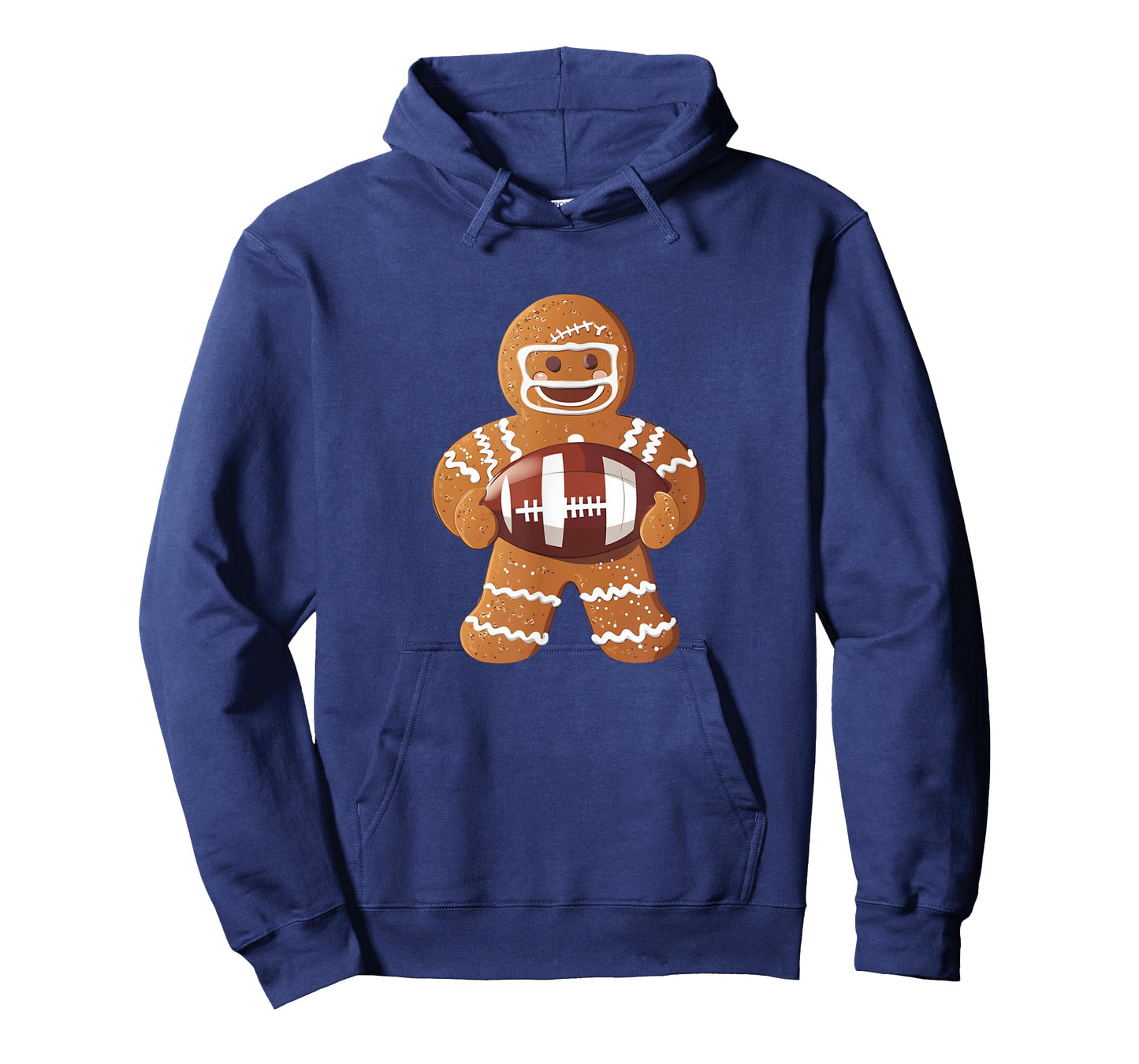 Touchdown Sweetness with This Gingerbread Football Player T-Shirt