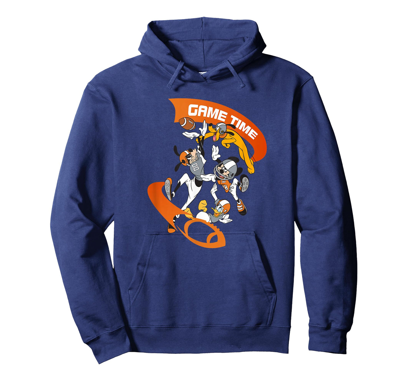 Disney Mickey Goofy Donald & Pluto Game Time Football Sports T-Shirt