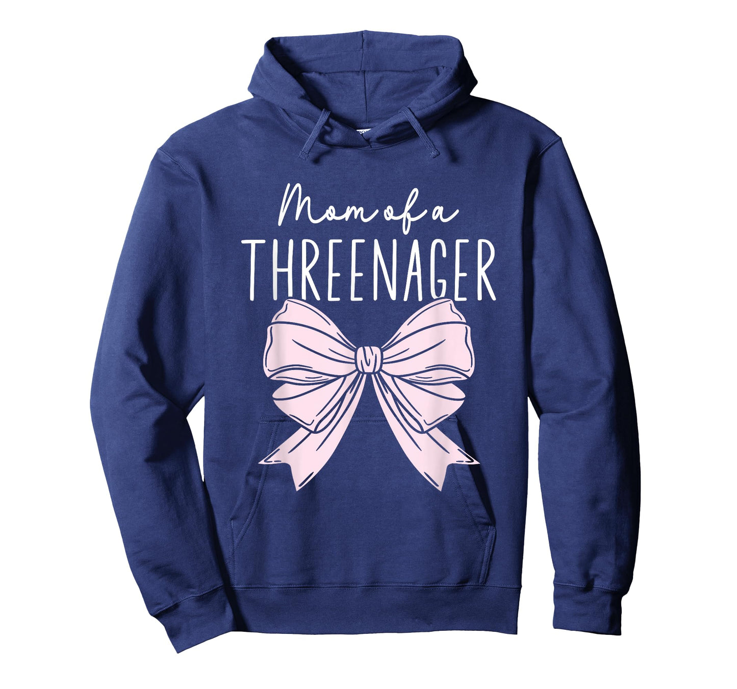 Mom Of A Threenager Girl Birthday 3 Years T-Shirt