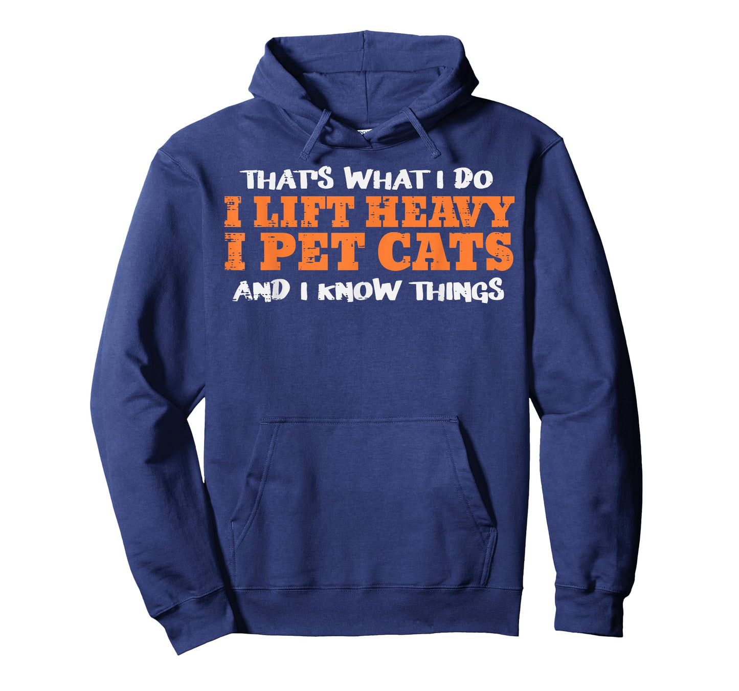 Gym Thats What I Do Lift Heavy Pet Cats Workout Women Men T-Shirt