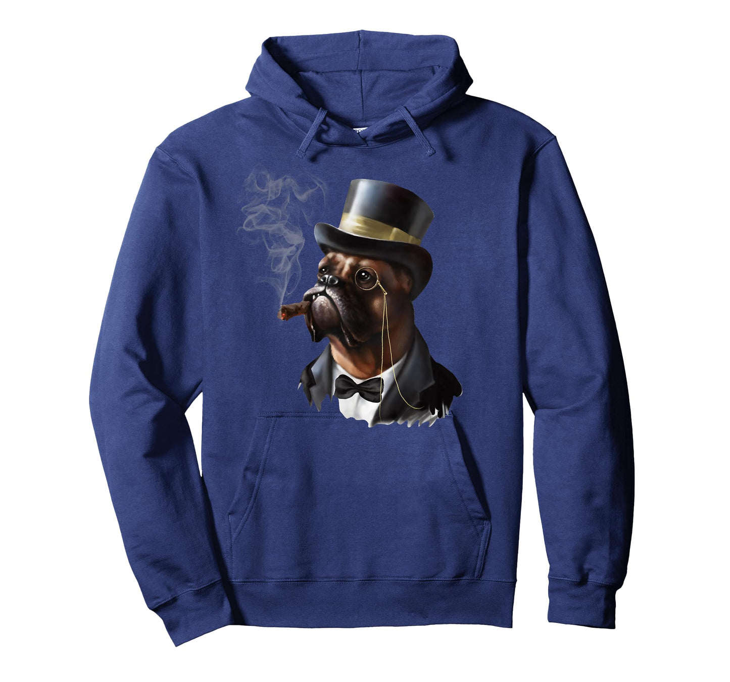 Boxer Dog Smoke Cigars T-Shirt for Men Women
