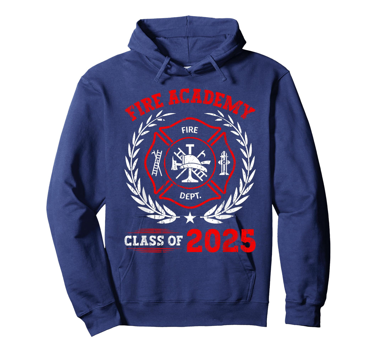 Fire Academy Class Of 2025 Graduation Future Firefighter T-Shirt