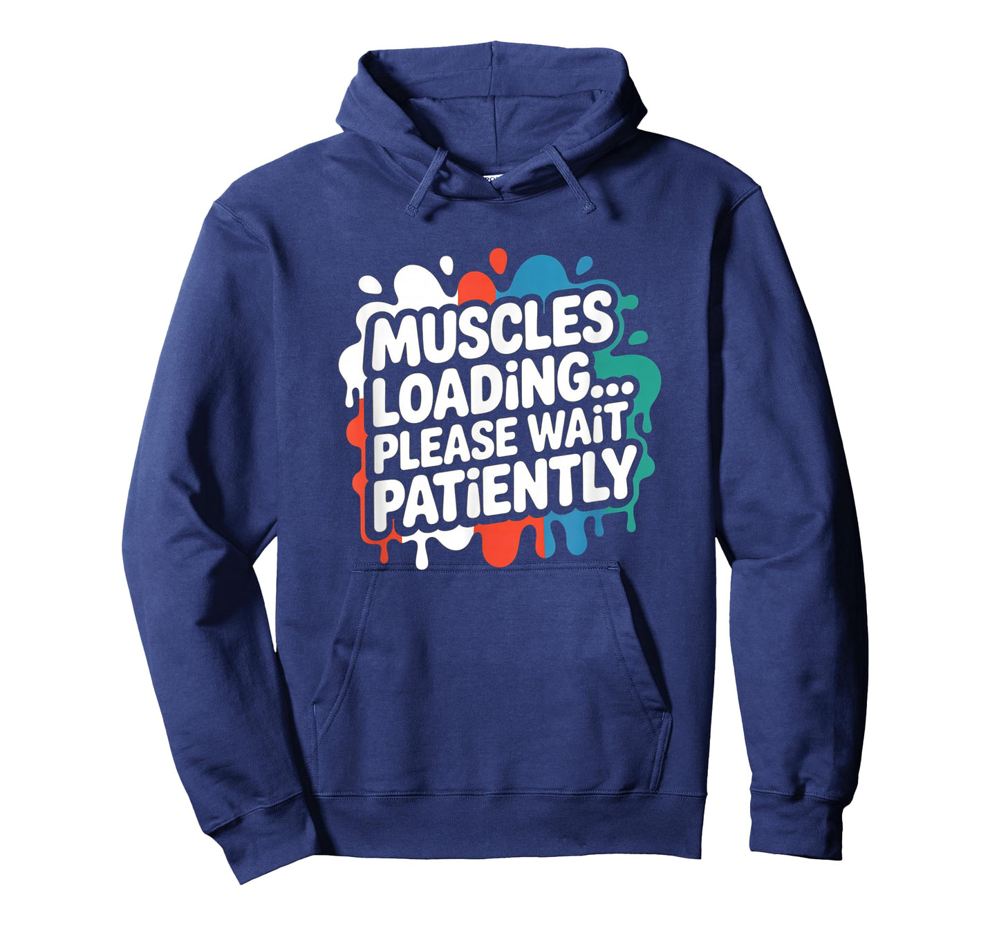 Muscles Loading Please Wait Fitness Funny Gym Workout Men T-Shirt
