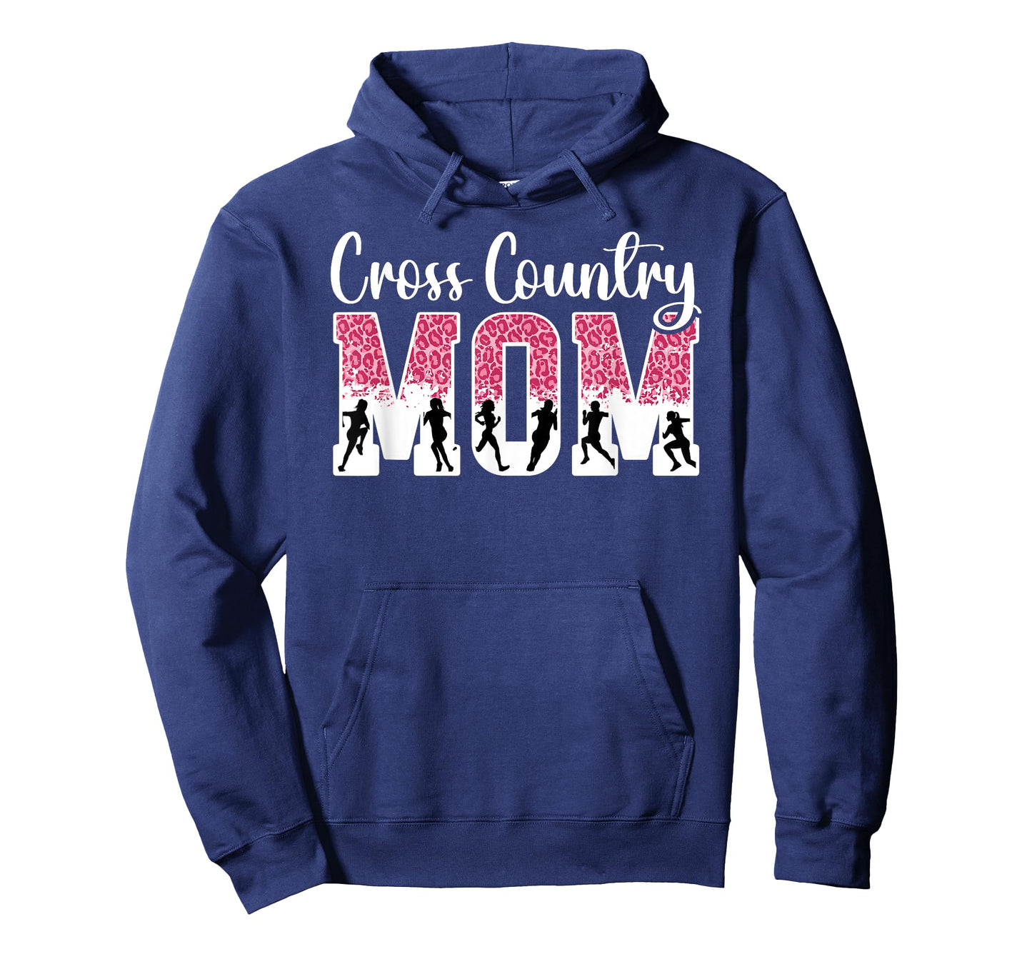 Cross Country Mom Of A Cross Country Runner Mother Leopard T-Shirt