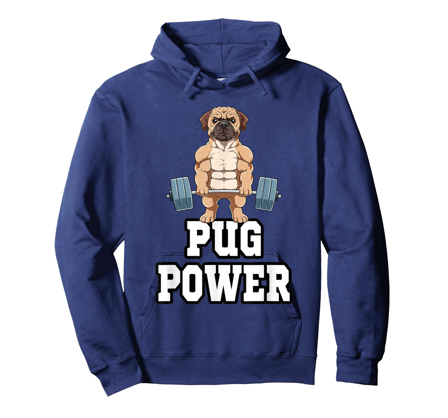 Pug Fitness Muscles Workout Weight T-Shirt