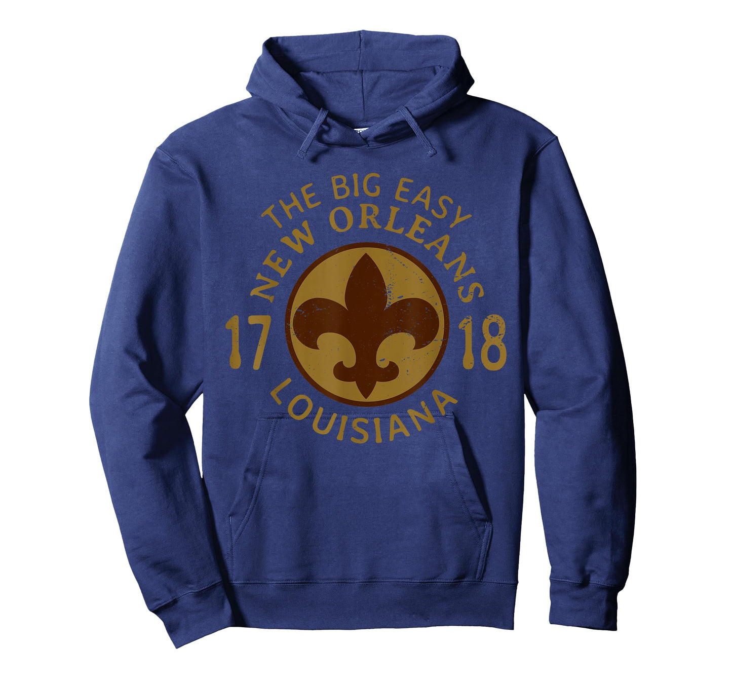 New Orleans Louisiana The Big Easy Fleur De Lis Souvenir T-Shirt