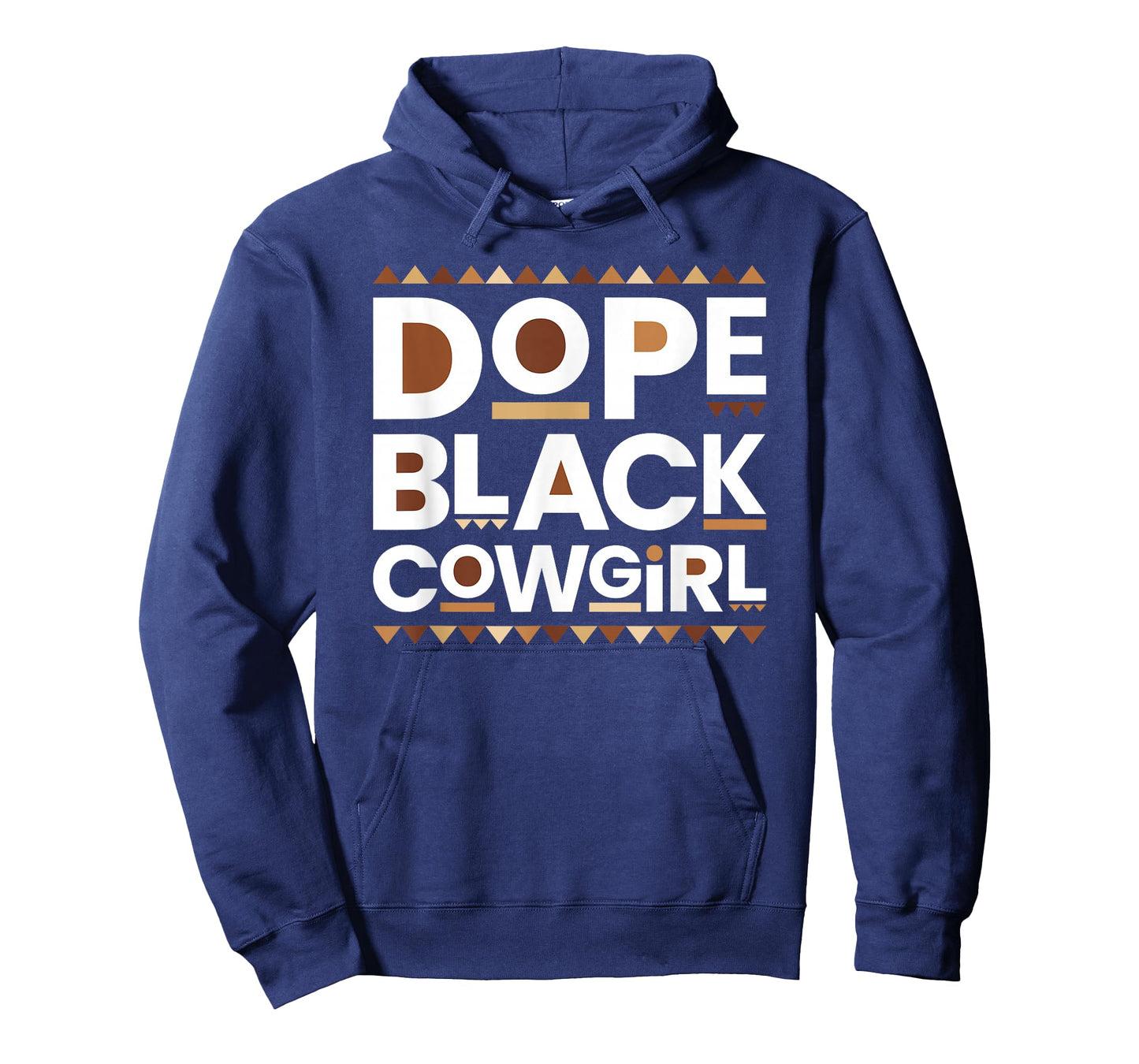 Dope Black Cowgirl Melanin Black African Rodeo Cowgirl T-Shirt