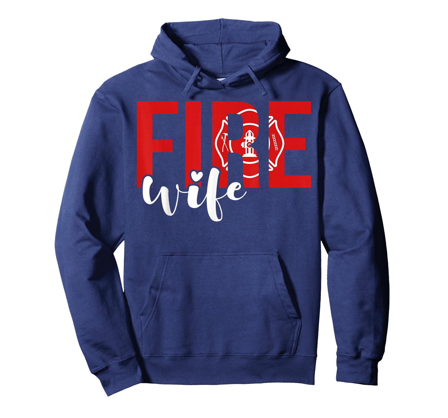 Proud Fire Wife Of Firefighter Wife Fireman Wife T-Shirt