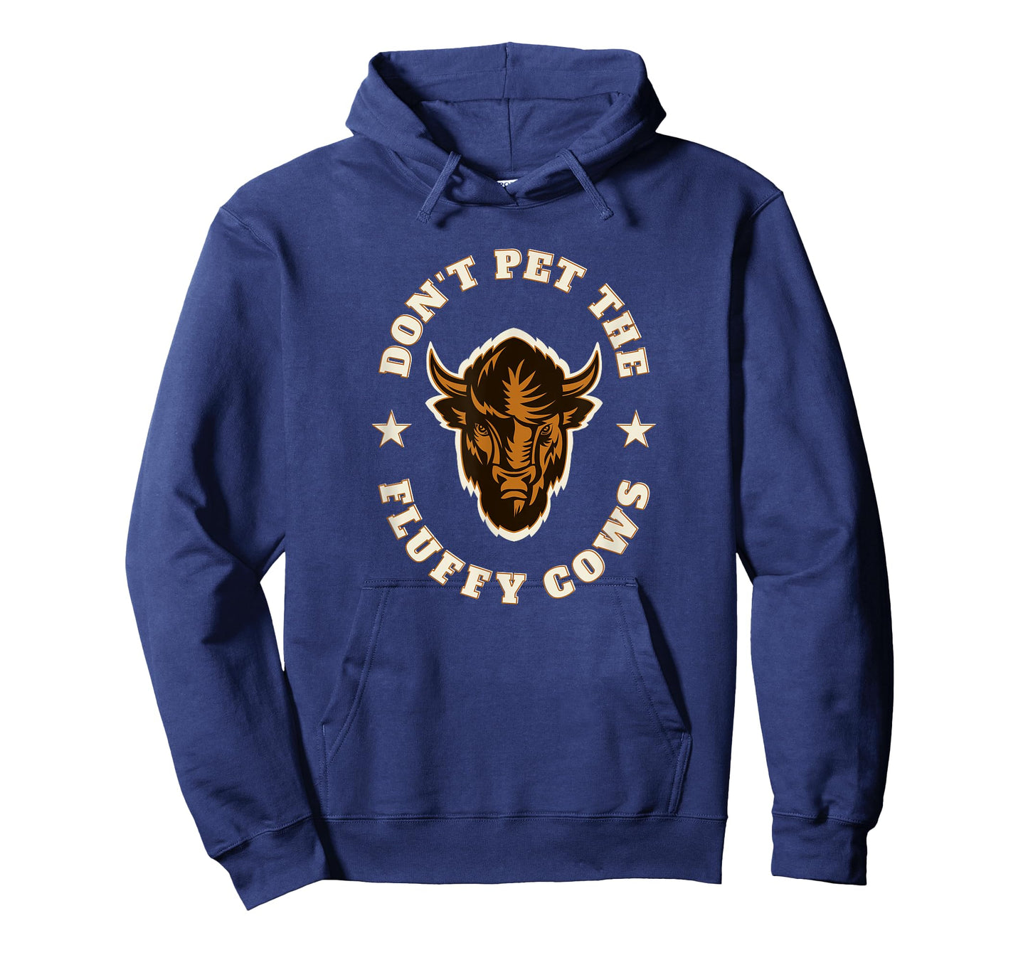 American Bison Don't Pet The Fluffy Cows Head T-Shirt