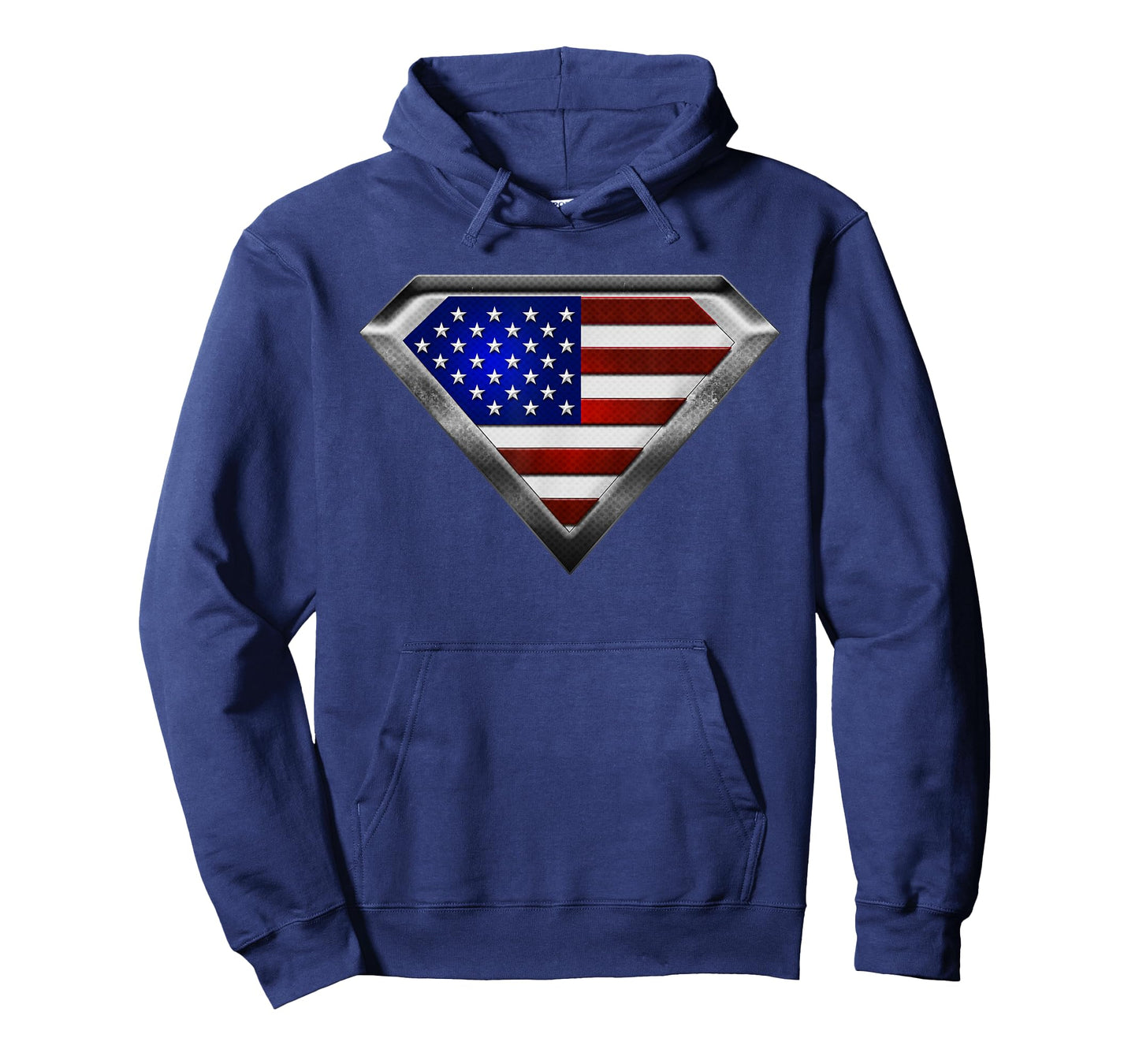 Super USA Flag Superhero Patriotic American Flag T-Shirt