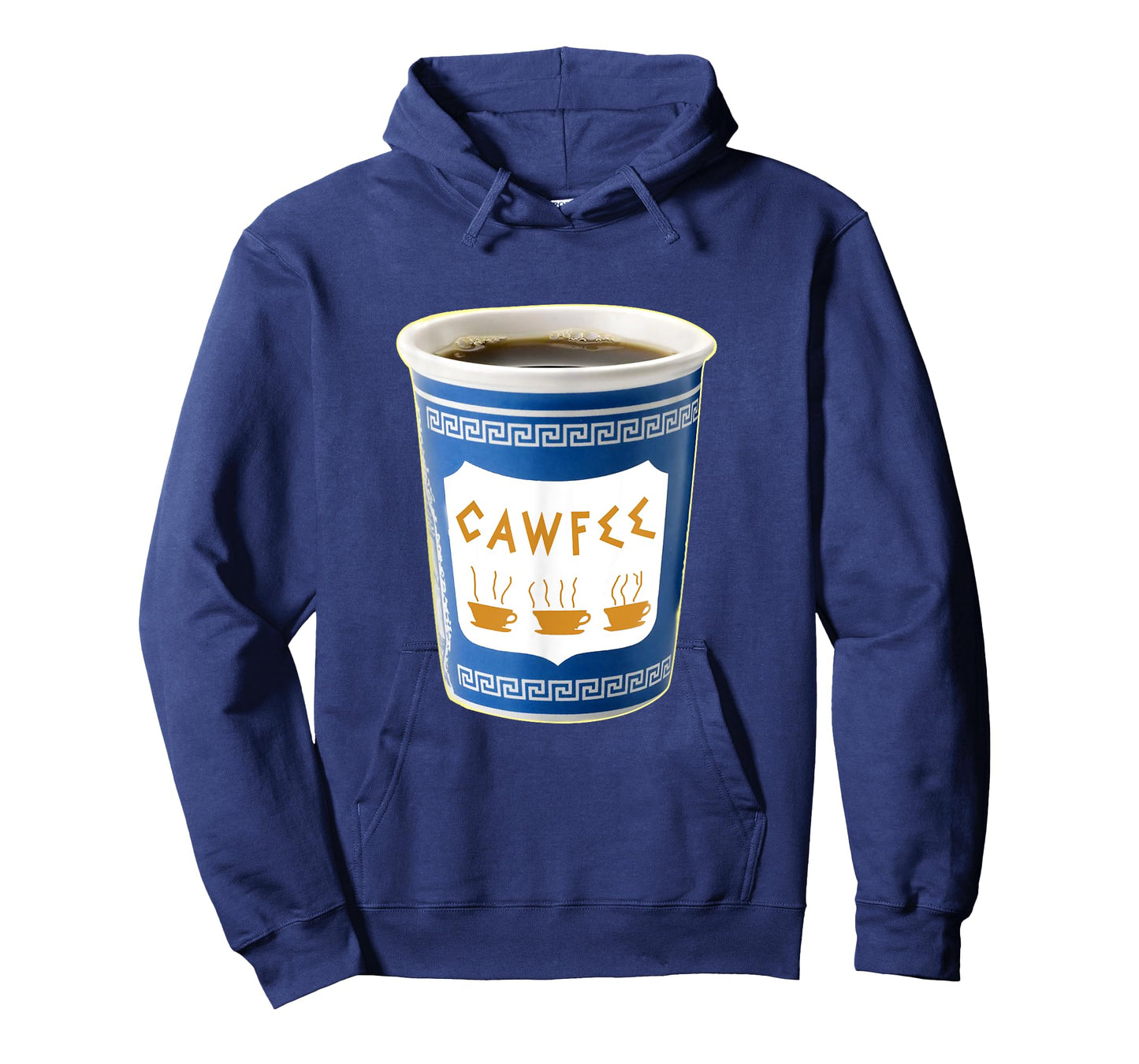 Cawfee NY New York Hometown Greek Diner Coffee Cup T-Shirt