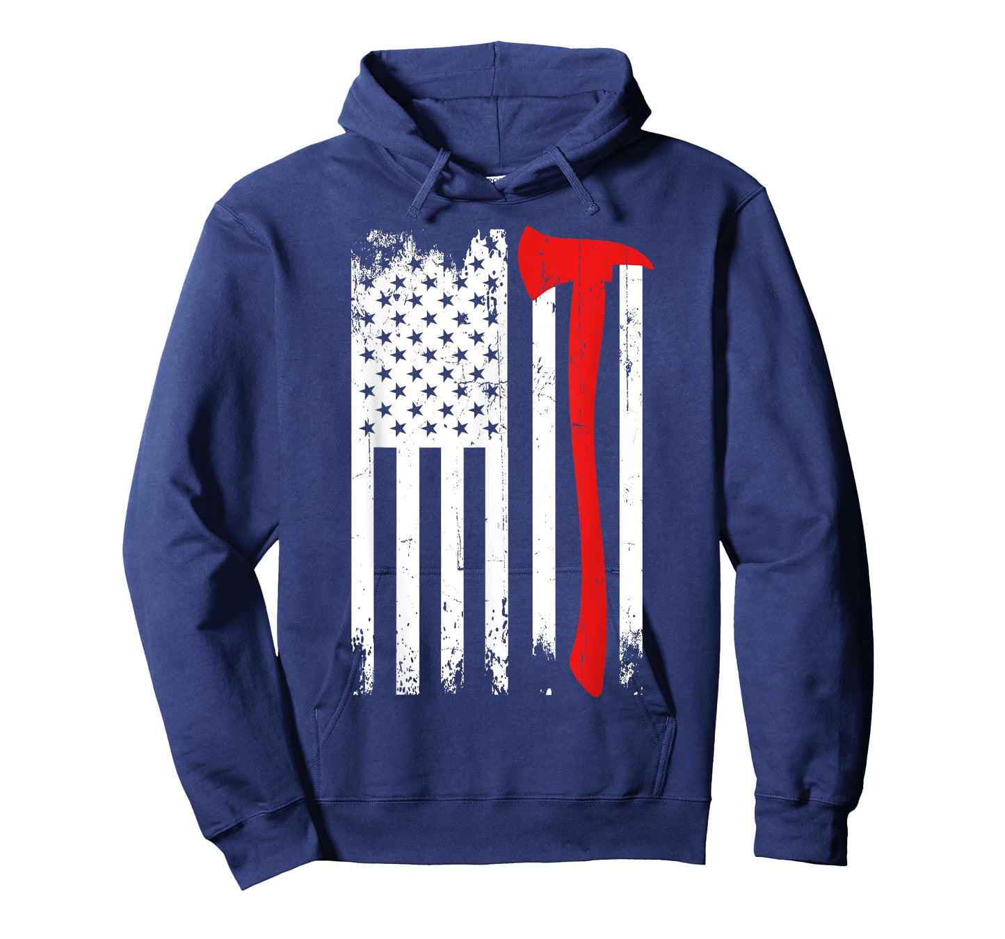 Firefighter Patriotic Fireman Firefighting Rescuer Volunteer T-Shirt