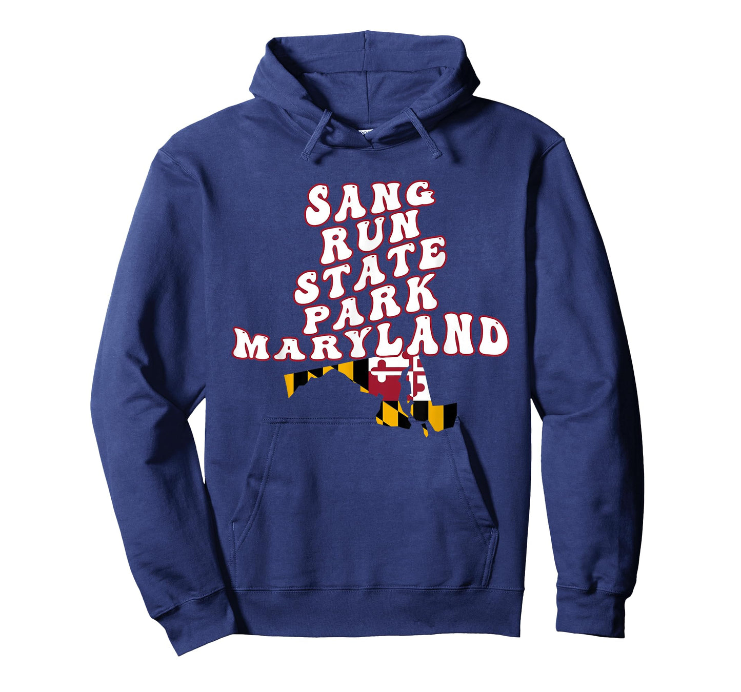 Sang Rung State Park Maryland MD Flag Vacation Souvenir T-Shirt