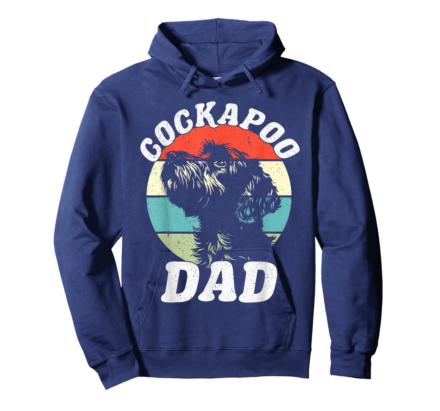Cockapoo Dad Dog Funny Father's Day Vintage Pet Men Women Kids T-Shirt
