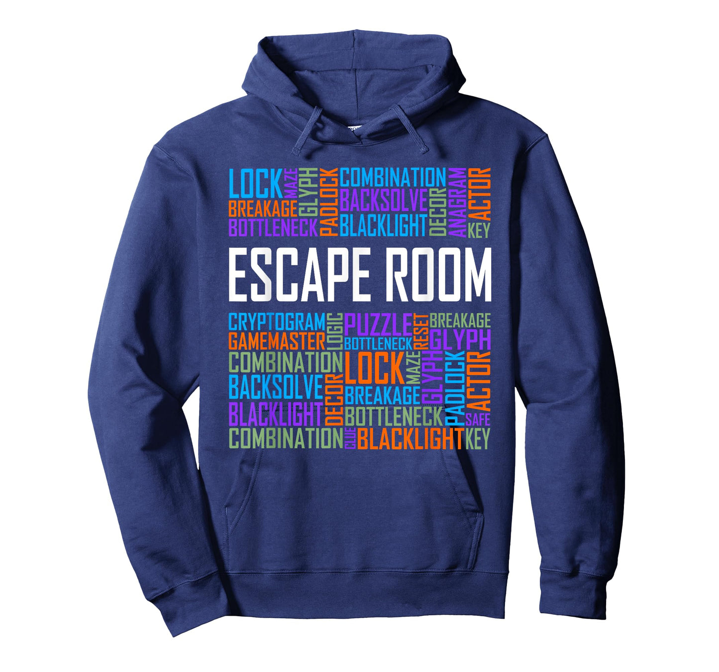 Escape Room Words Gift Locked Room Enthusiast Gifts T-Shirt