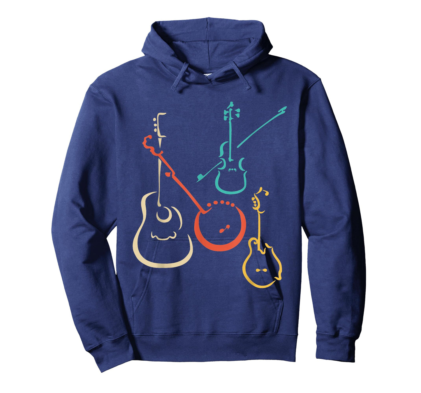 Retro bluegrass, guitars, banjos, fiddles, mandolins T Shirt T-Shirt