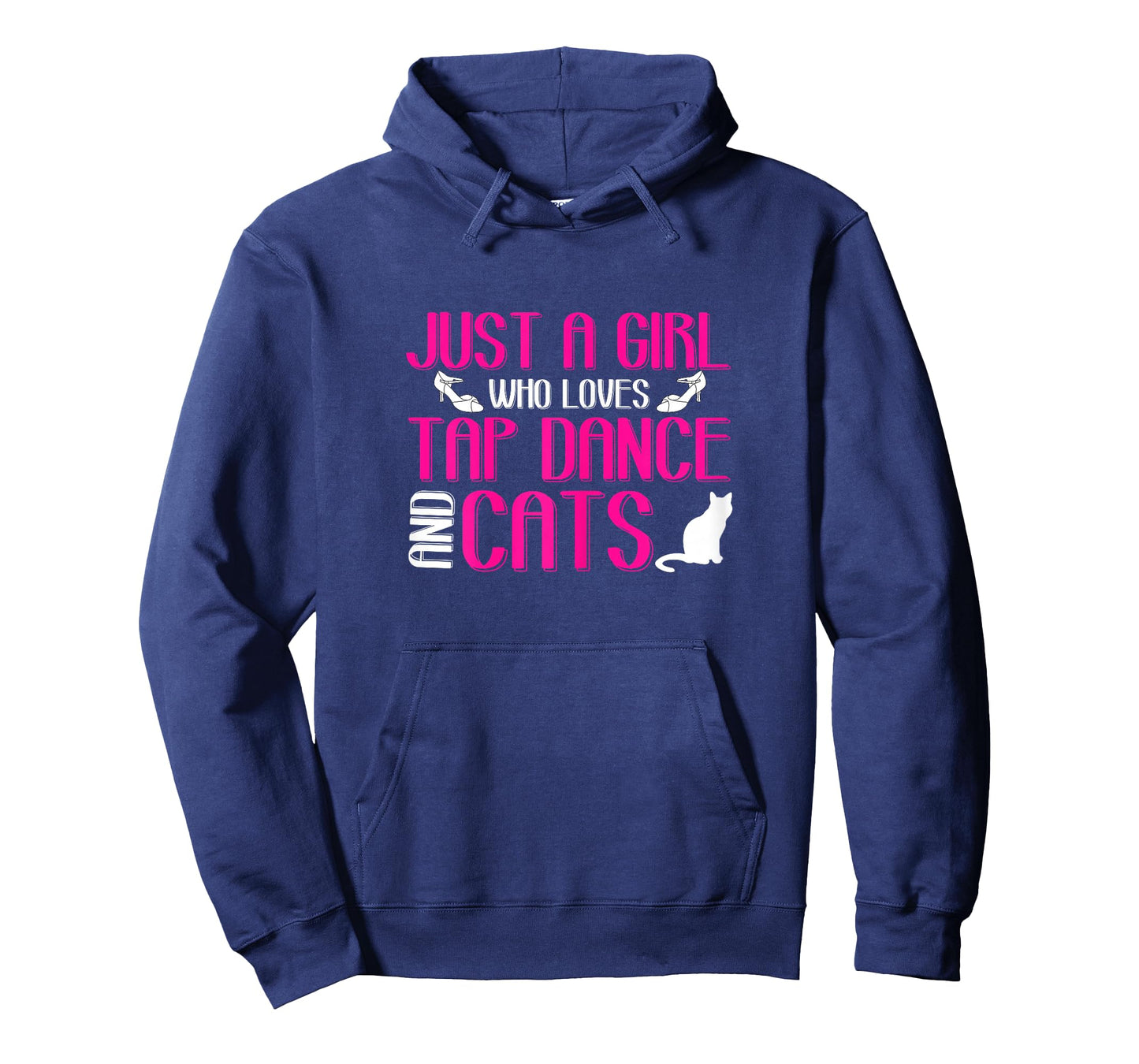 Girl Loves Tap Dance And Cats | Kitten Lover | Tap Dancer T-Shirt
