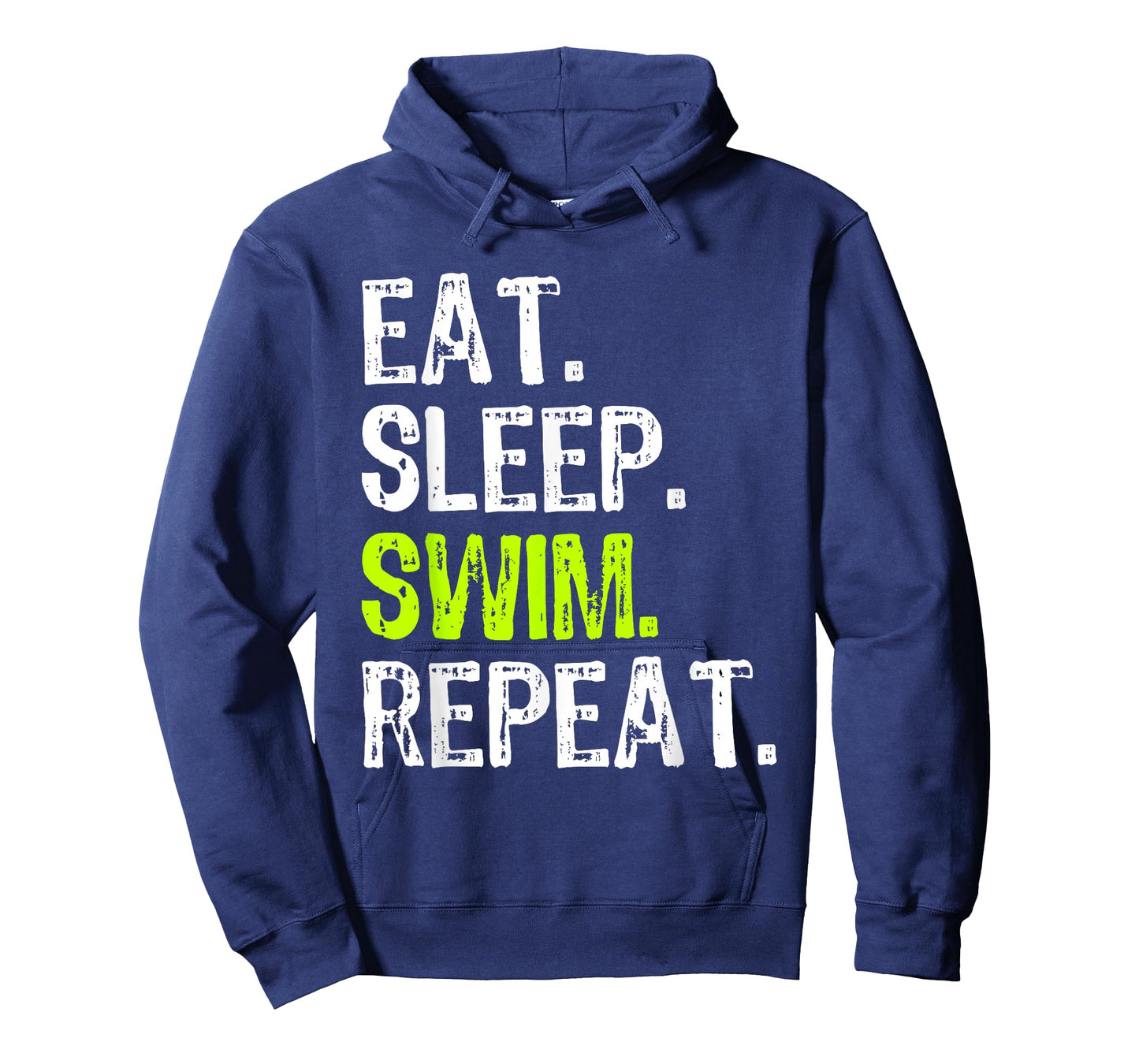 Eat Sleep Swim Repeat Swimming Swimmer Funny Cool T-Shirt