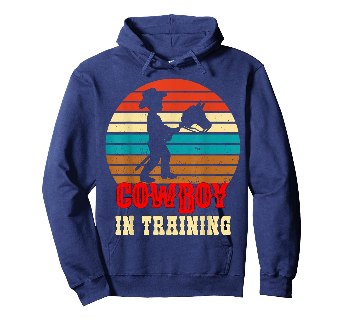 Kids Cowboy in Training Cute Future Rodeo Boy Wooden Horse T-Shirt