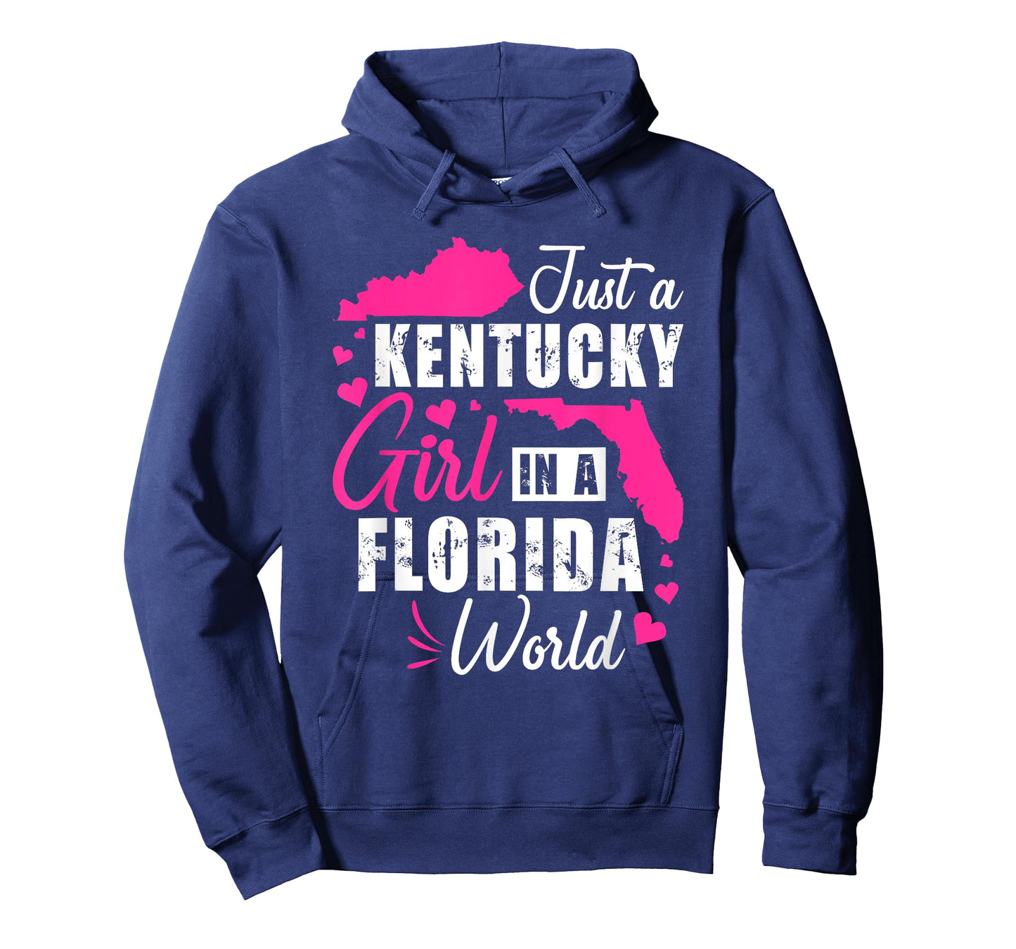 Kentucky Girl Living in Florida Southern Roots Transplant T-Shirt