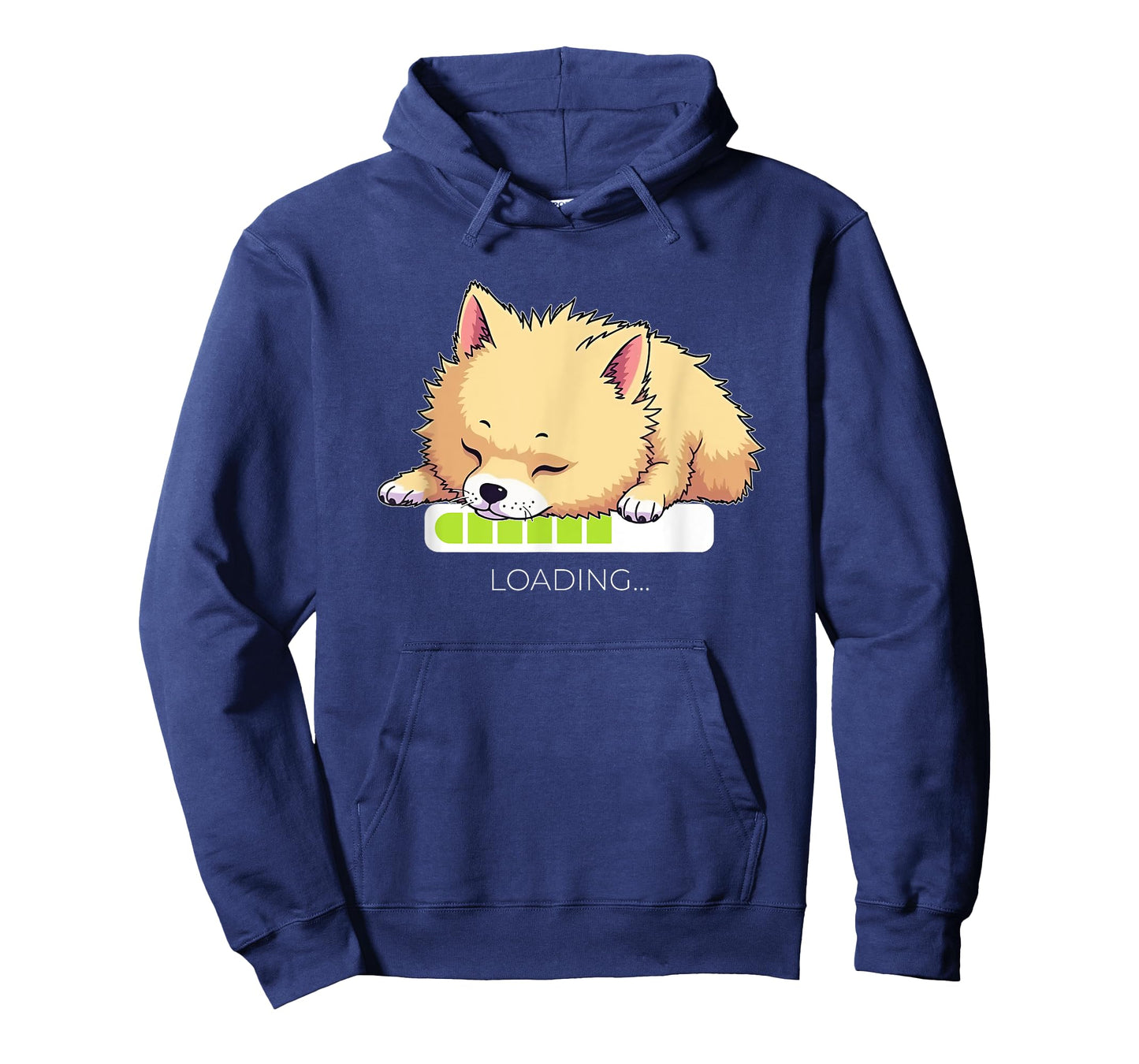 Pomeranian Pom-Dog Loading T-Shirt
