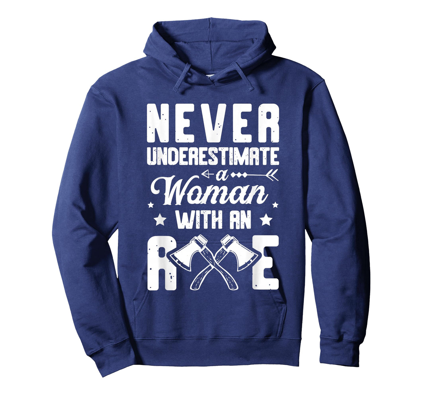 Never Underestimate A Woman With An Axe Thrower T-Shirt