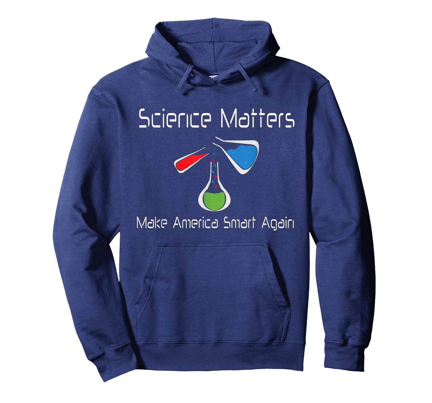 Science Matters Make America Smart Again Beakers T-Shirt
