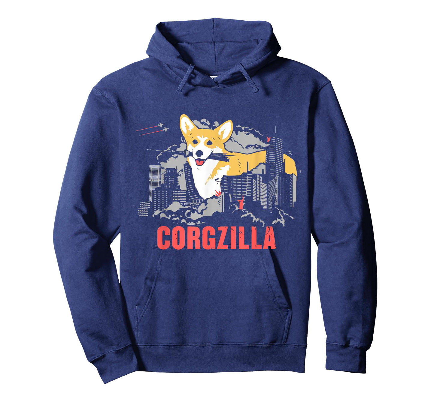 "Corgzilla" Funny Dog Corgi Lover T-shirt T-Shirt
