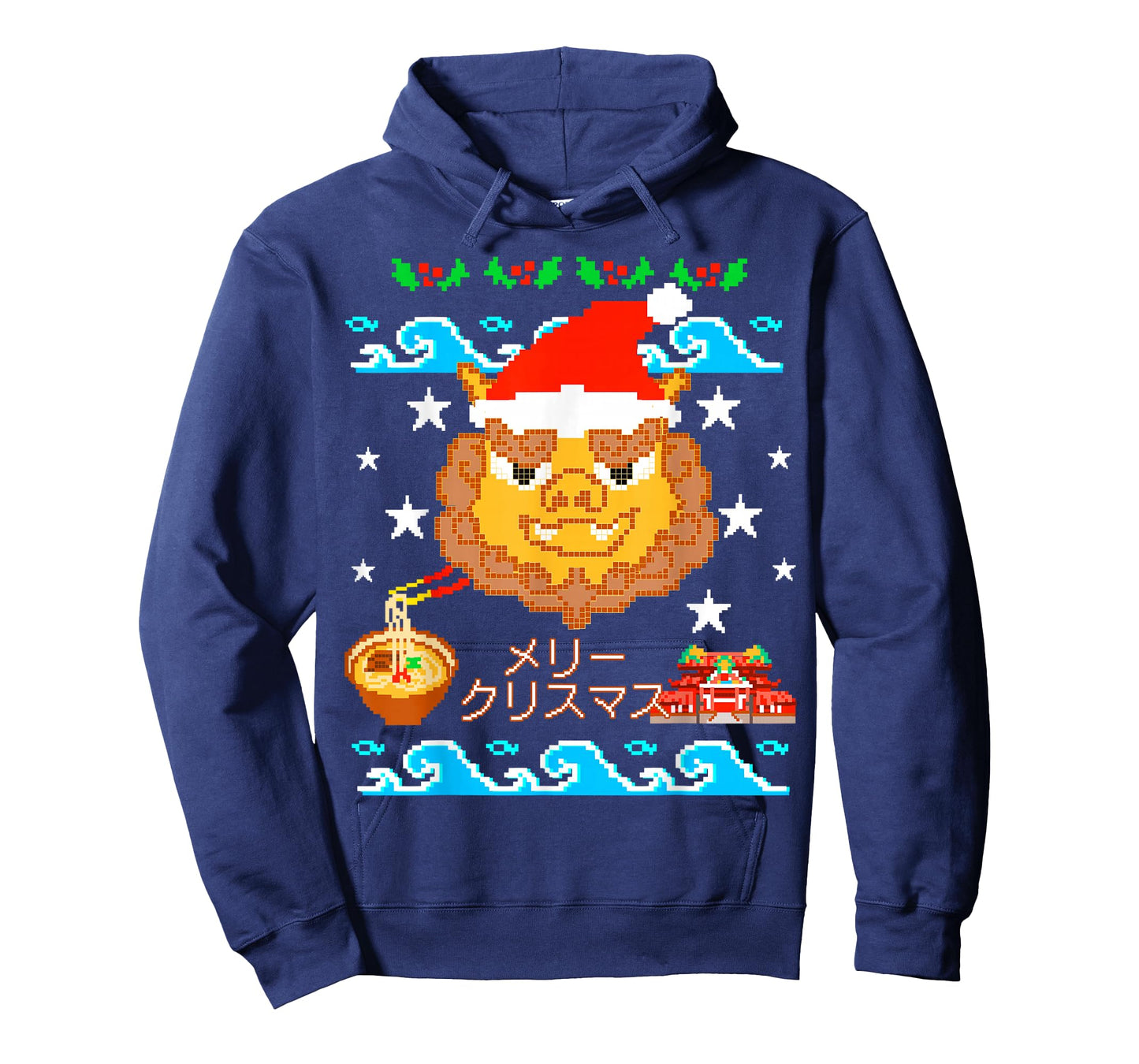 Shisa Dogs Ugly Christmas sweater Okinawa Japan Party Gift T-Shirt