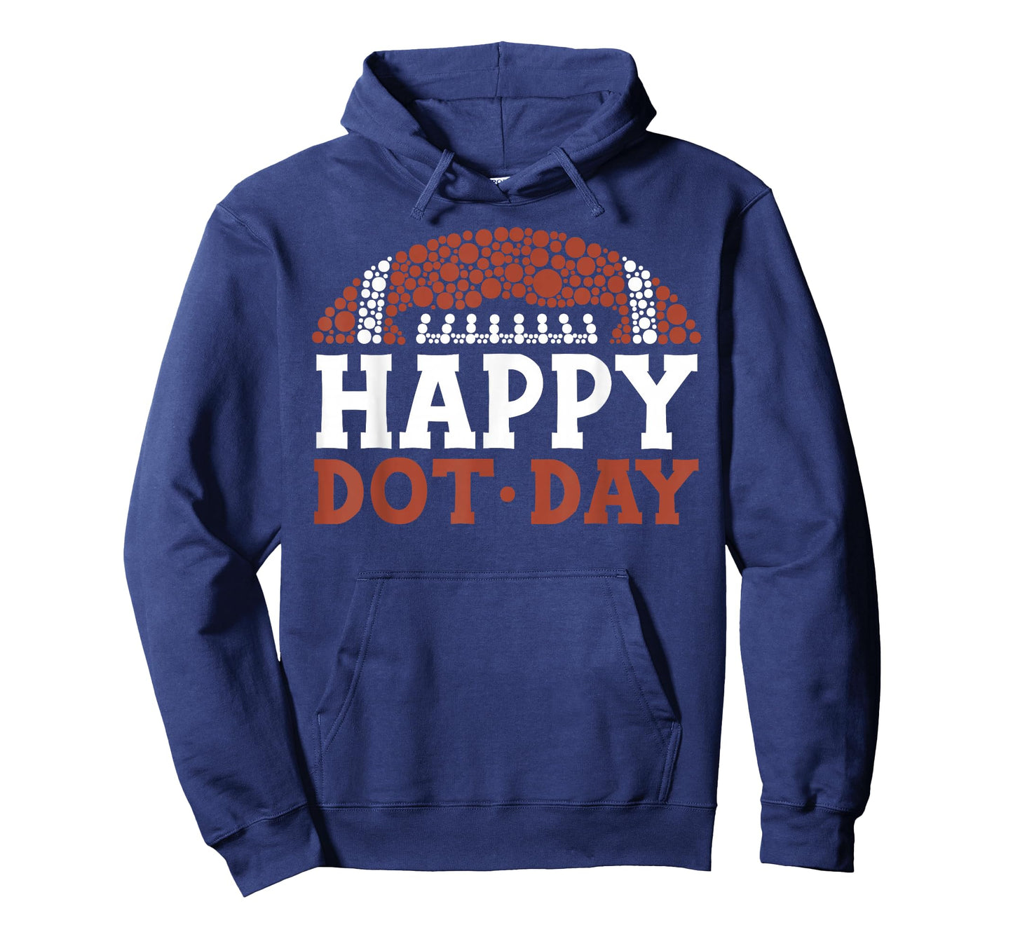 American Football Dots Happy Dot Day Men Boys Kids T-Shirt