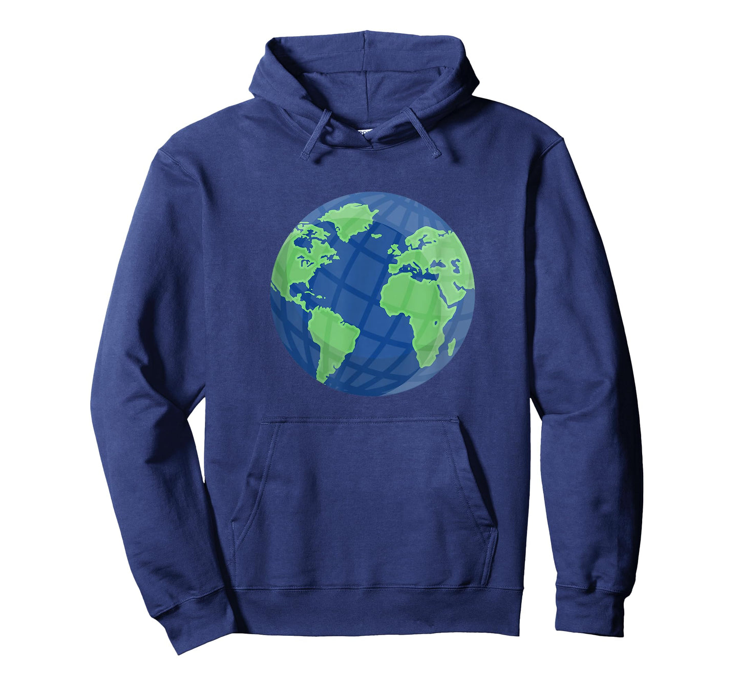 Globe World Map Earth Blue Green Design - World Geography T-Shirt