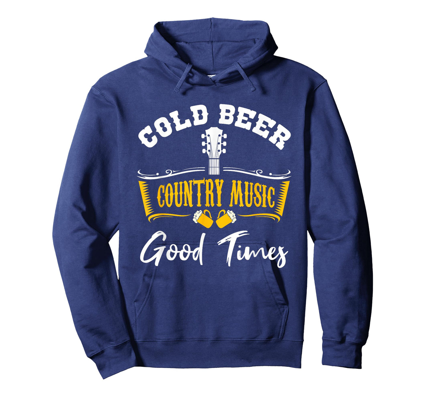 Vintage Cold Beer Country Music Good Times Musician Gift T-Shirt