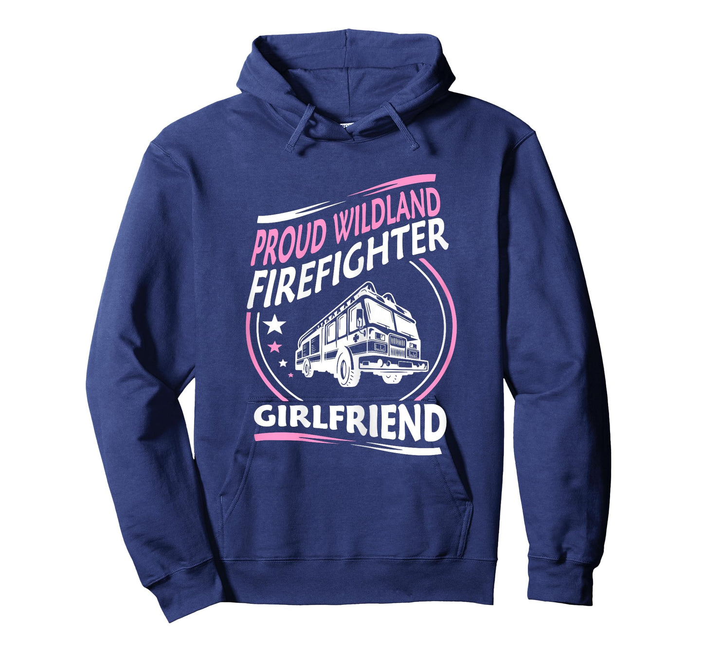 Proud Wildland Firefighter Girlfriend Gift T-shirt