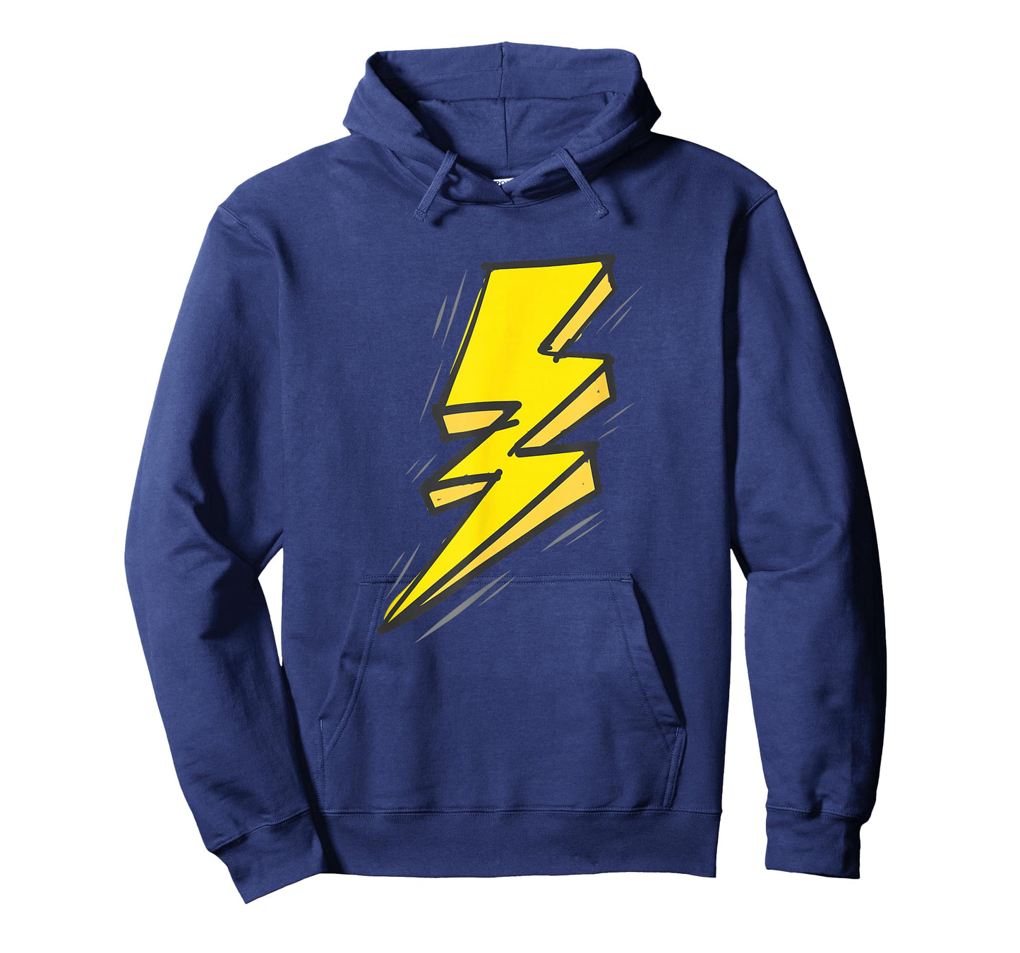Jagged Yellow Lightning Strike Bolt T-Shirt T-Shirt