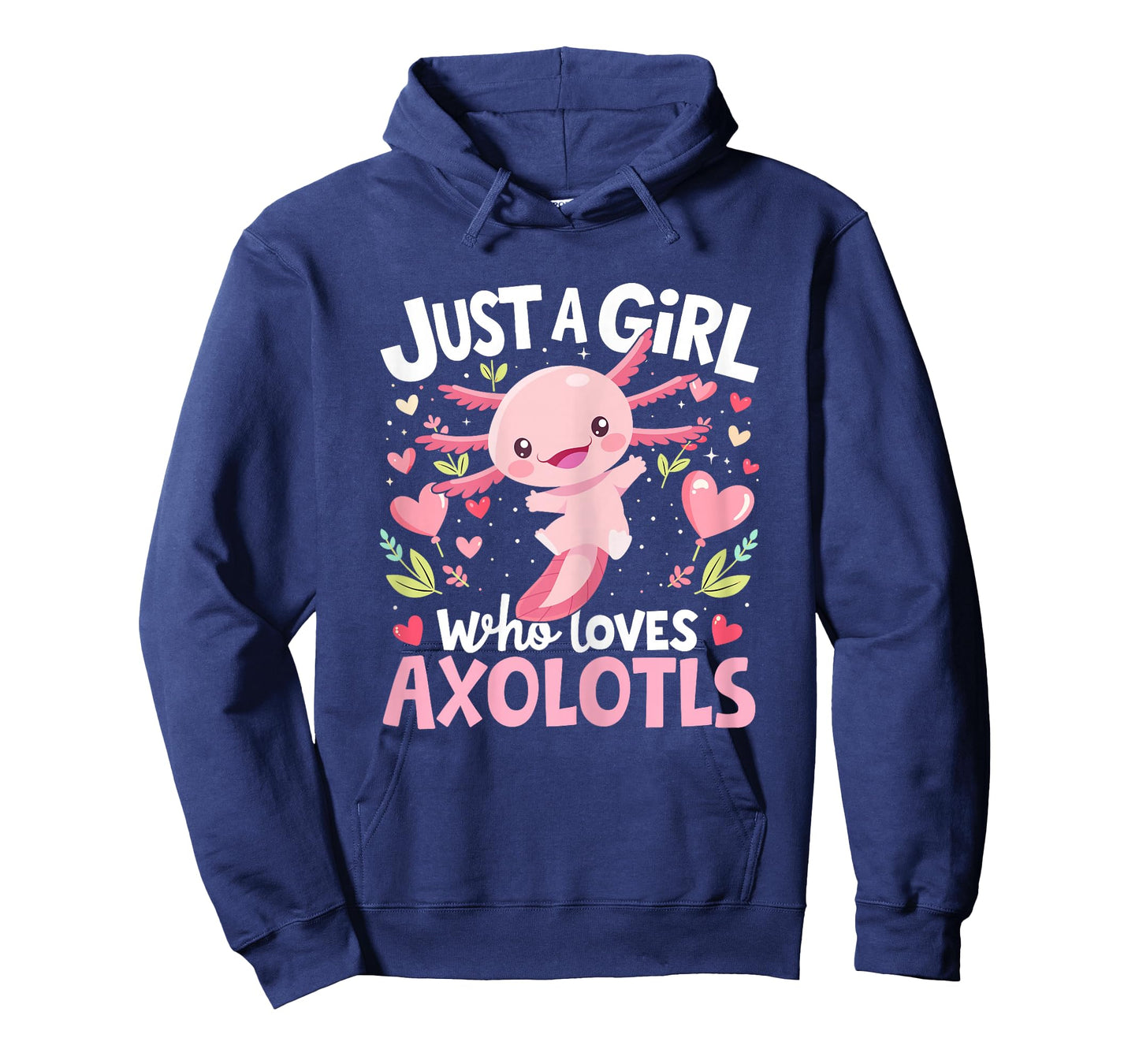 Kawaii Axolotl Shirt Just A Girl Who Loves Axolotls Kids Boy T-Shirt